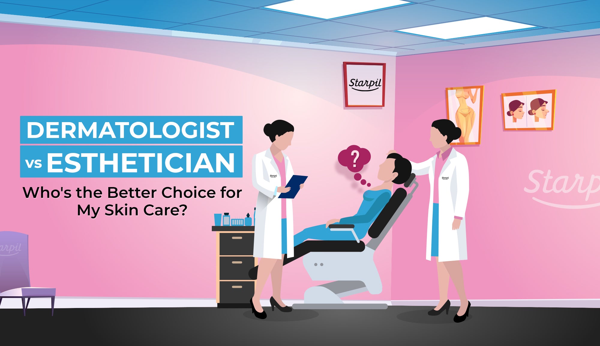 Dermatologist vs Esthetician Differences