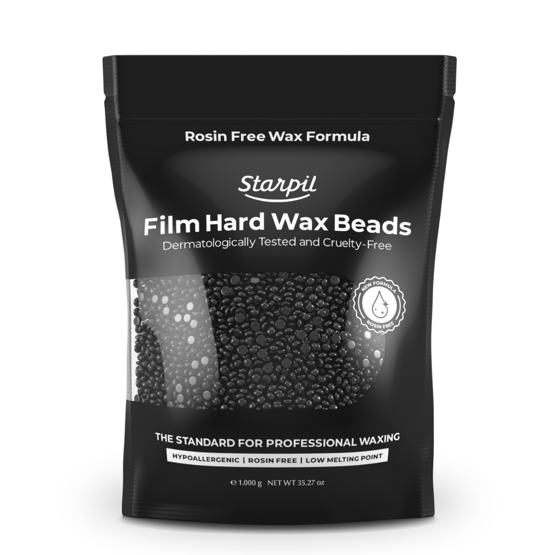 Hypoallergenic Black Film Hard Wax Beads (1lb - 30lb)