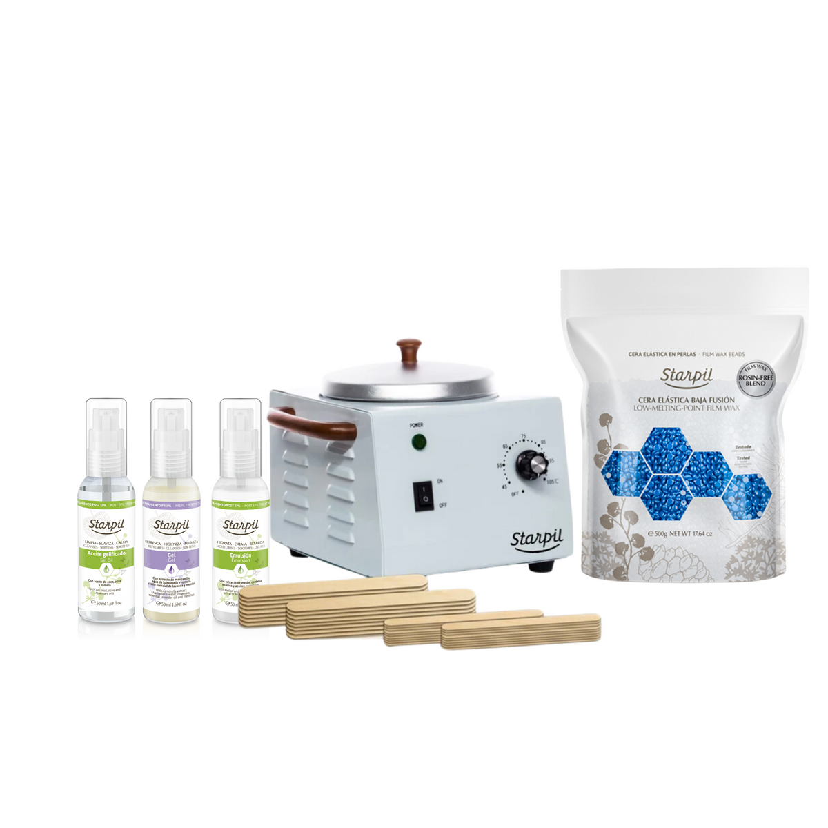 Wax pot starter kit top