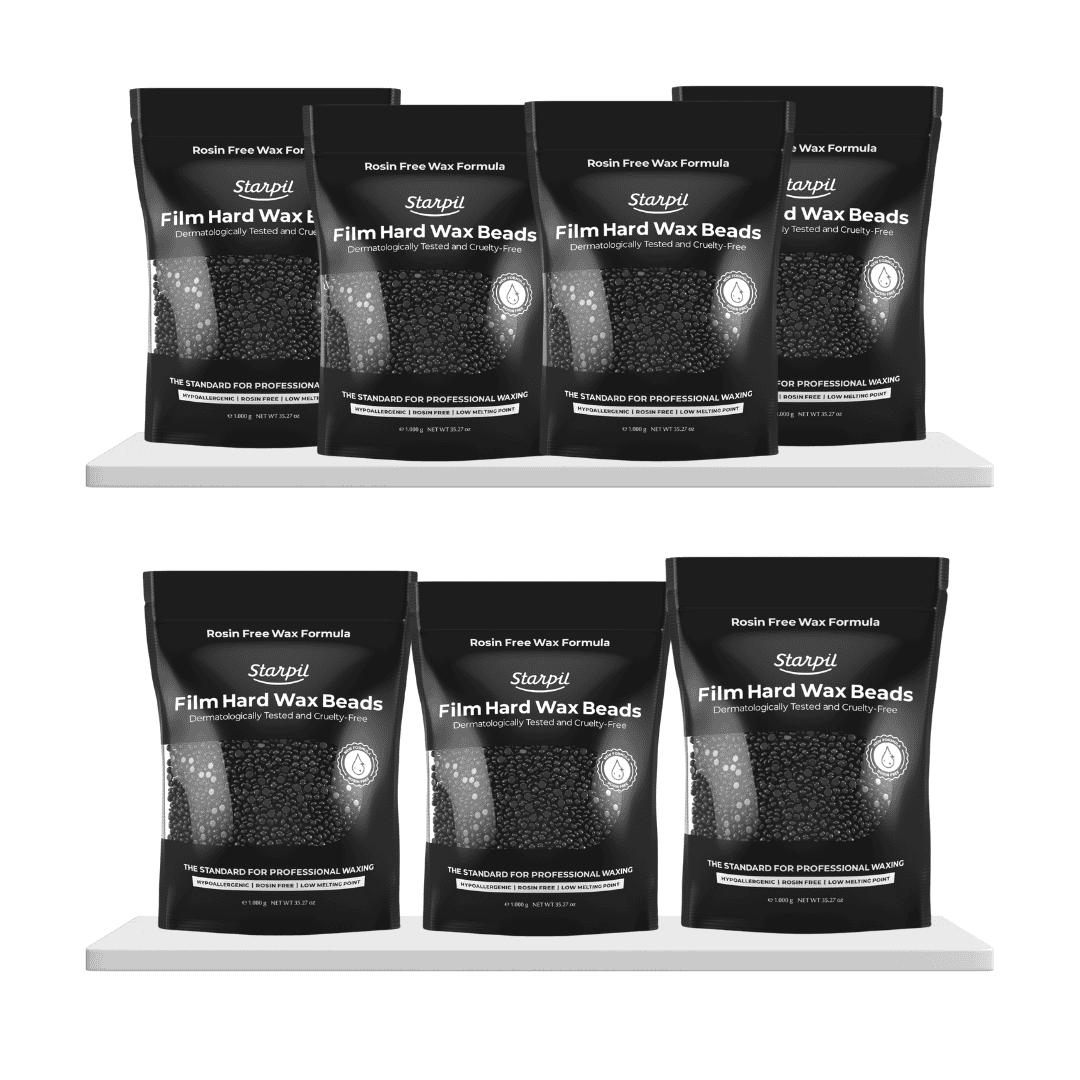 Hypoallergenic Black Film Hard Wax Beads (1lb - 30lb)