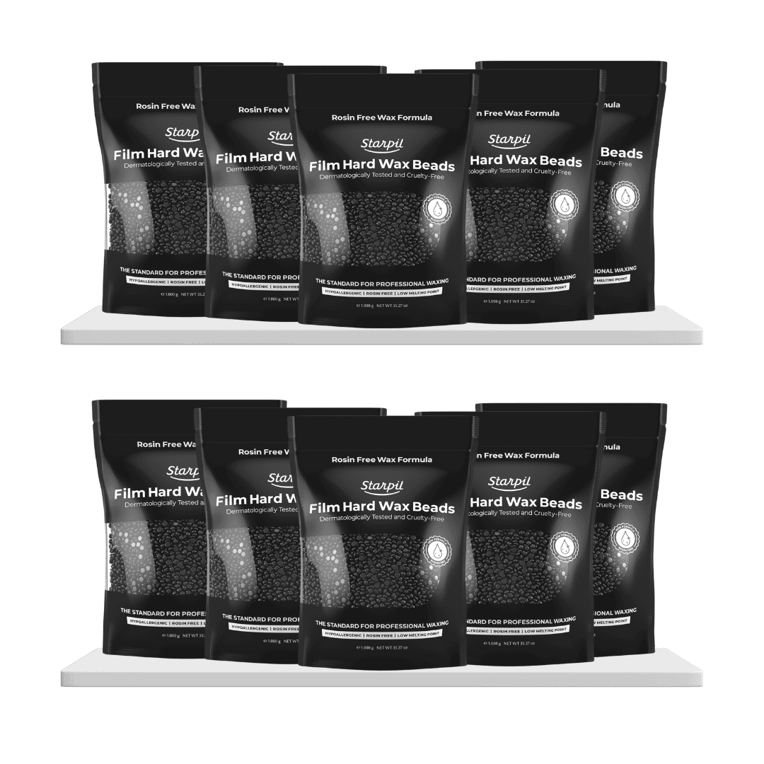 Hypoallergenic Black Film Hard Wax Beads (1lb - 30lb)