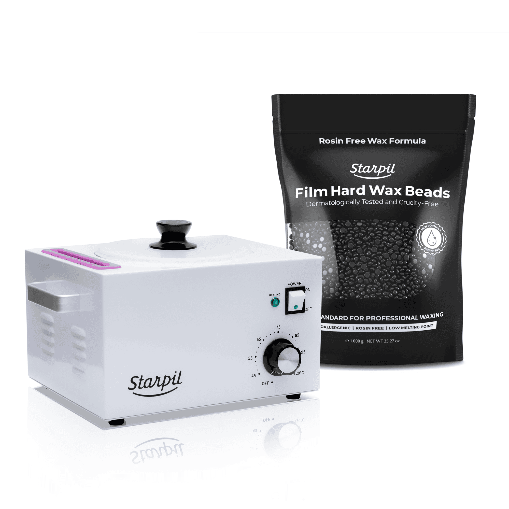 Aquecedor de cera dura grande premium - 5 lb