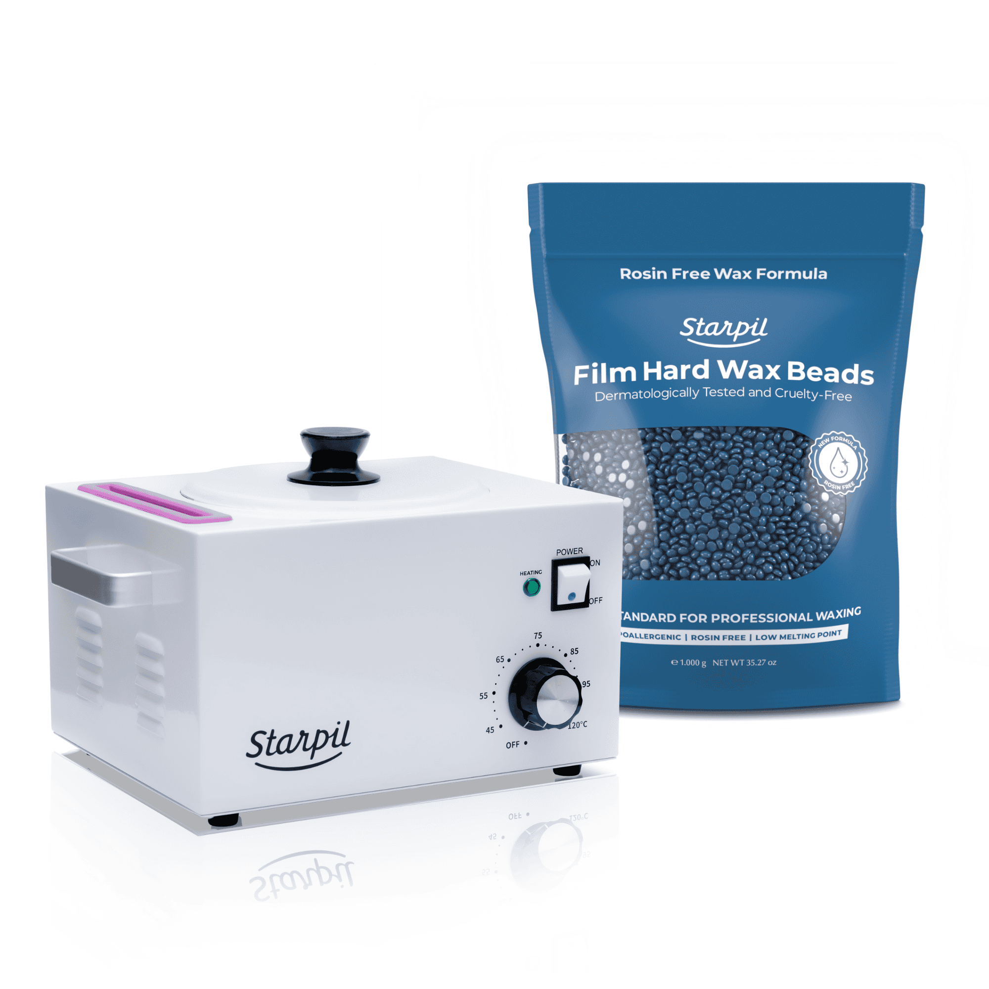 Aquecedor de cera dura grande premium - 5 lb