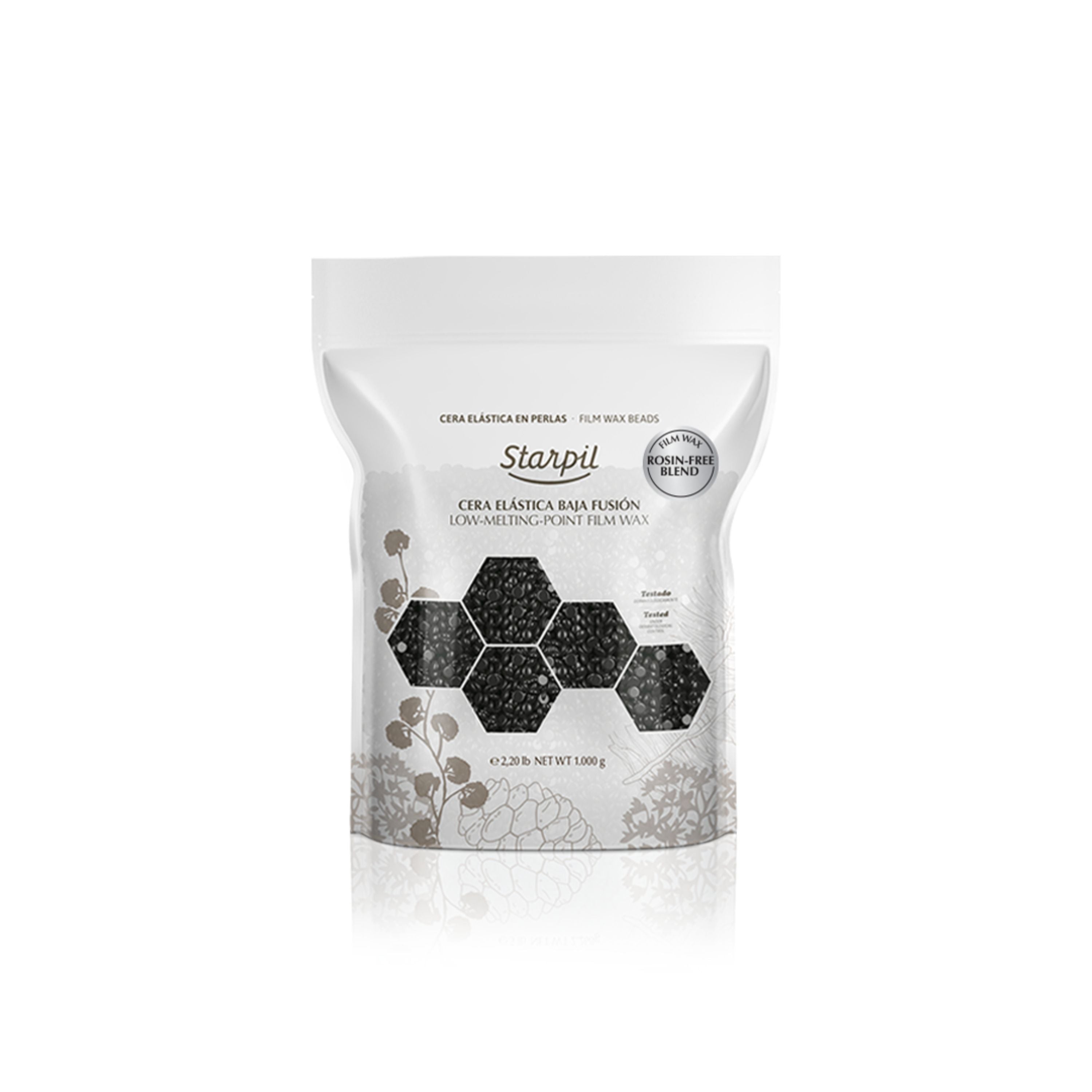 Hypoallergenic Black Film Hard Wax Beads (1lb - 30lb)