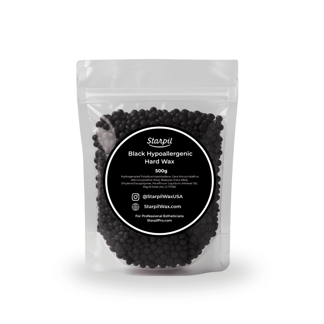 Hypoallergenic Black Film Hard Wax Beads (1lb - 30lb)