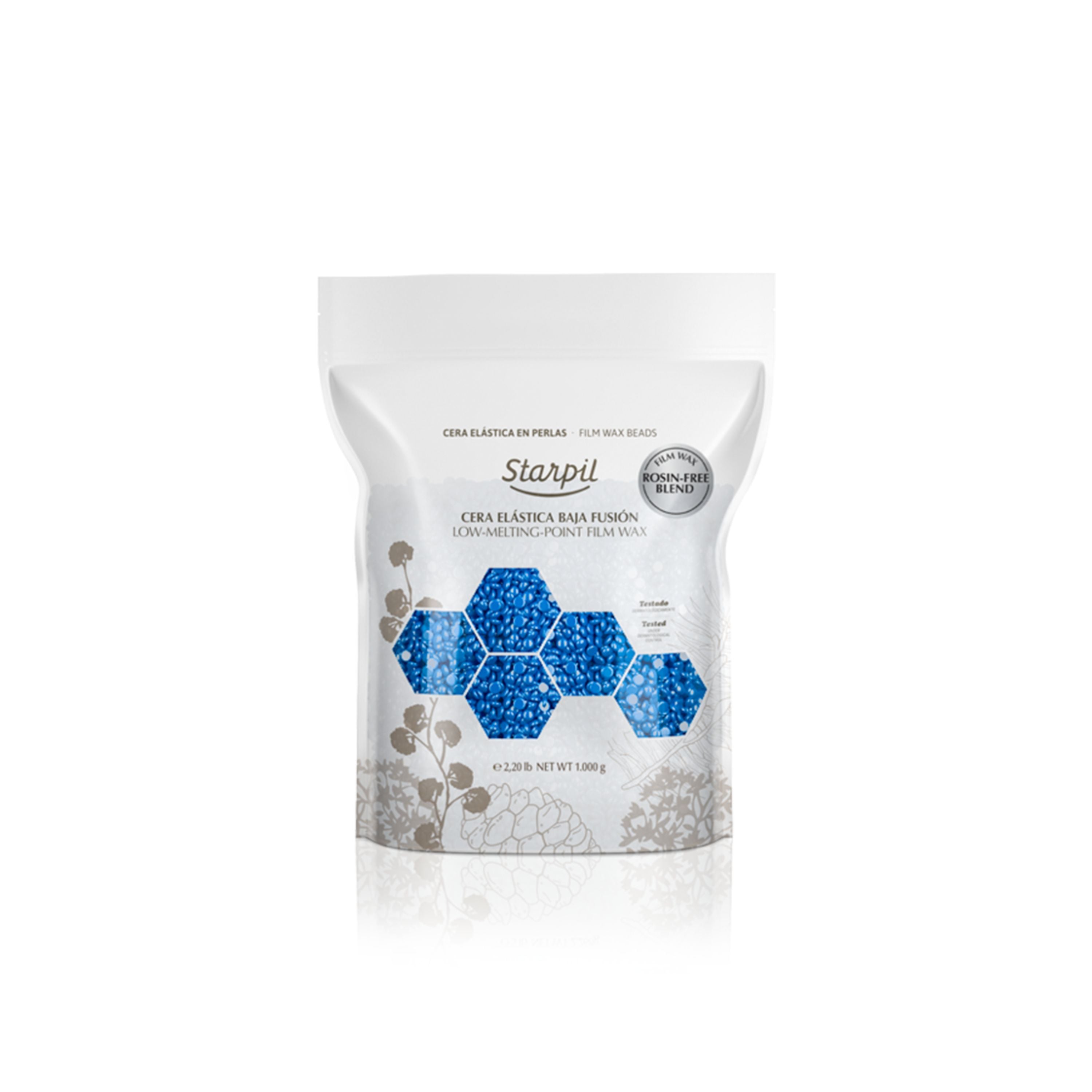 NEW Blue Film Hard Wax Beads - Rosin Free