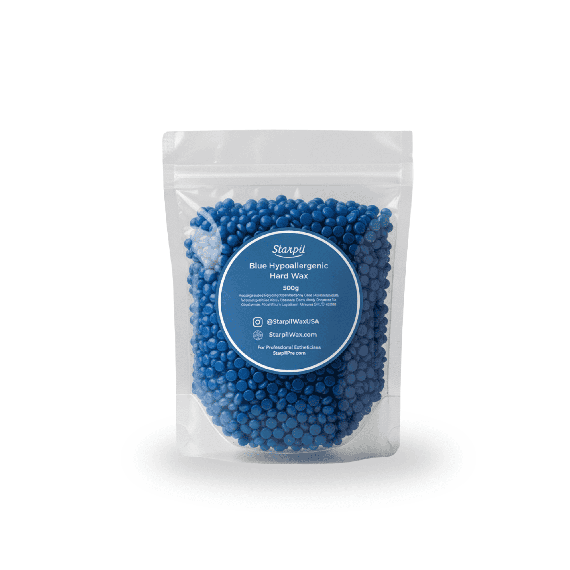 Hypoallergenic Blue Film Hard Wax Beads (1lb - 30lb)