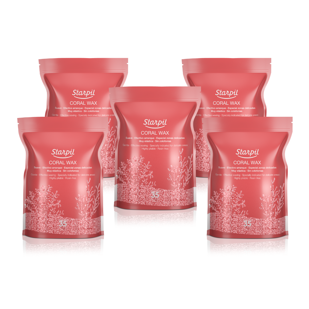 Microesferas de cera dura Coral Film - 2.2 lb