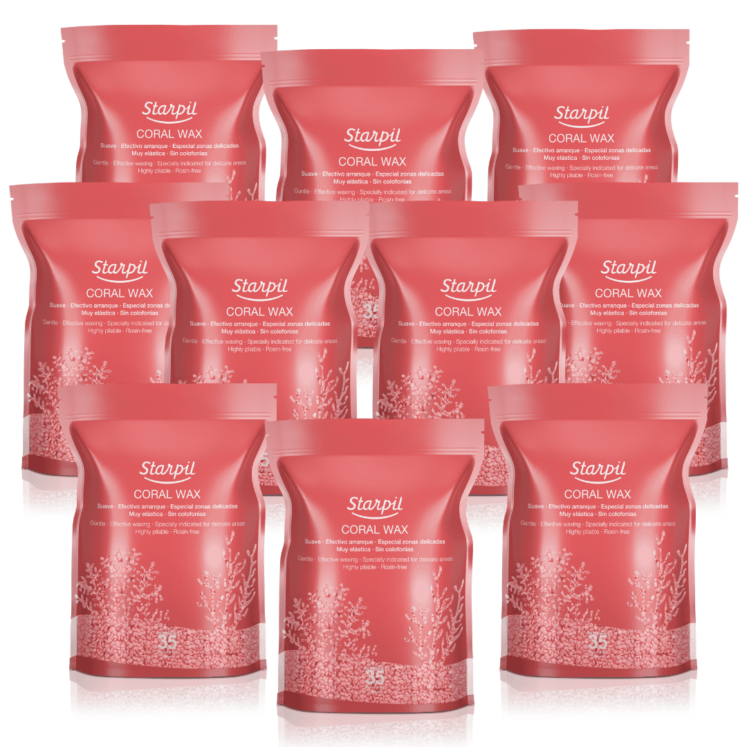 Coral Film Hard Wax Microbeads (2.2lbs-30lbs)