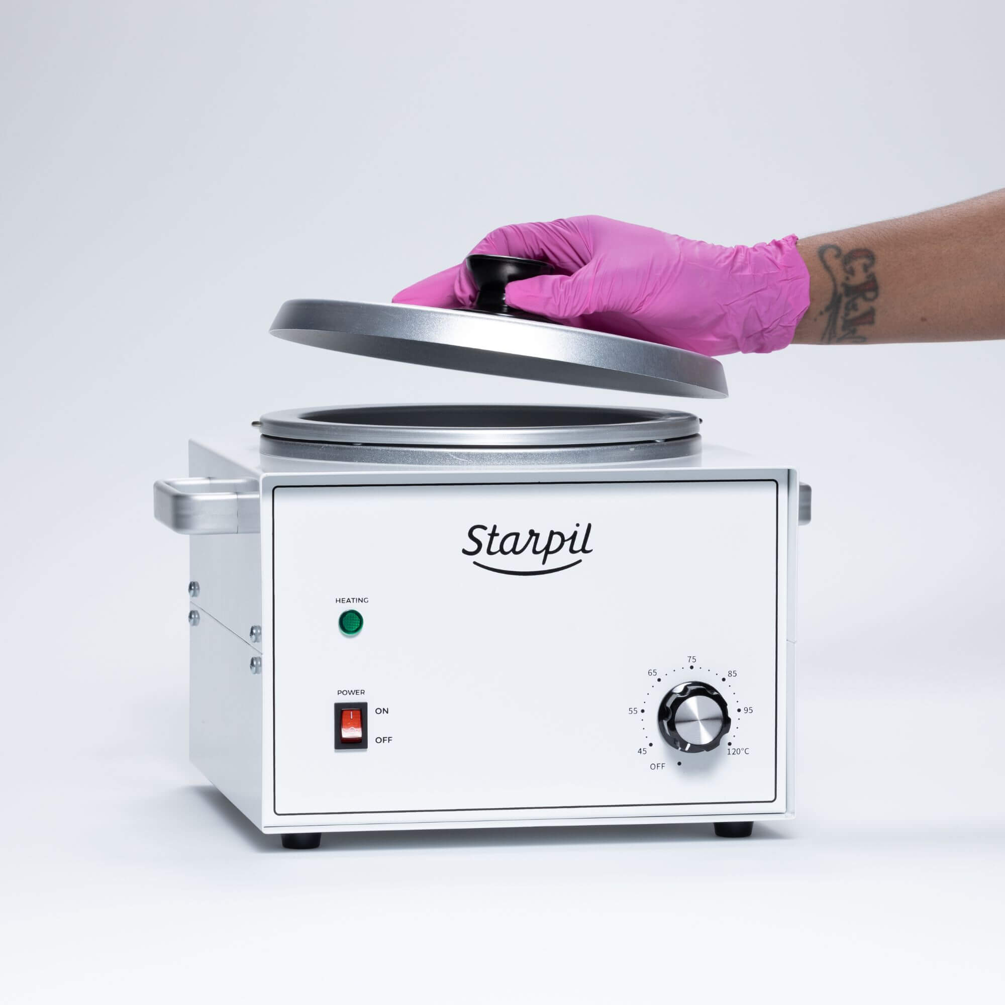 Aquecedor profissional grande de cera dura - 5 lb