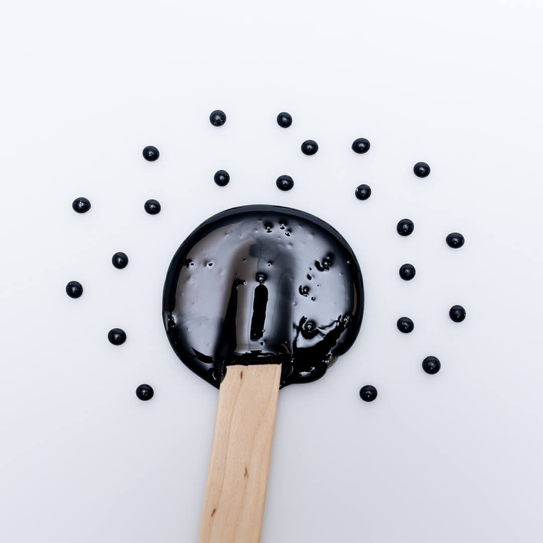 Black Film Hard Wax Beads - 600g Mini Tub