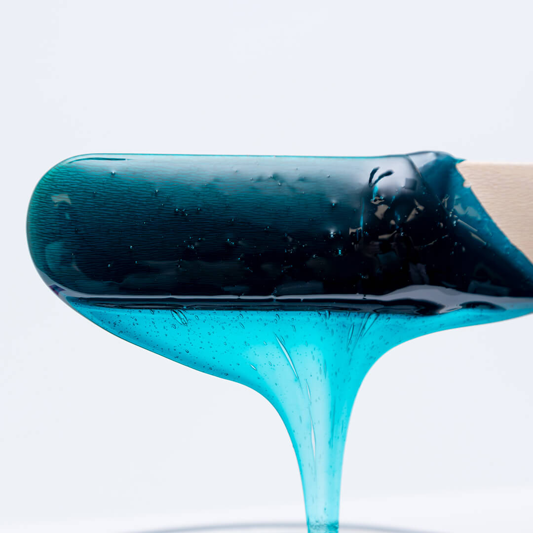 Contas de Cera Dura de Filme Azul - Mini Tubo 600g