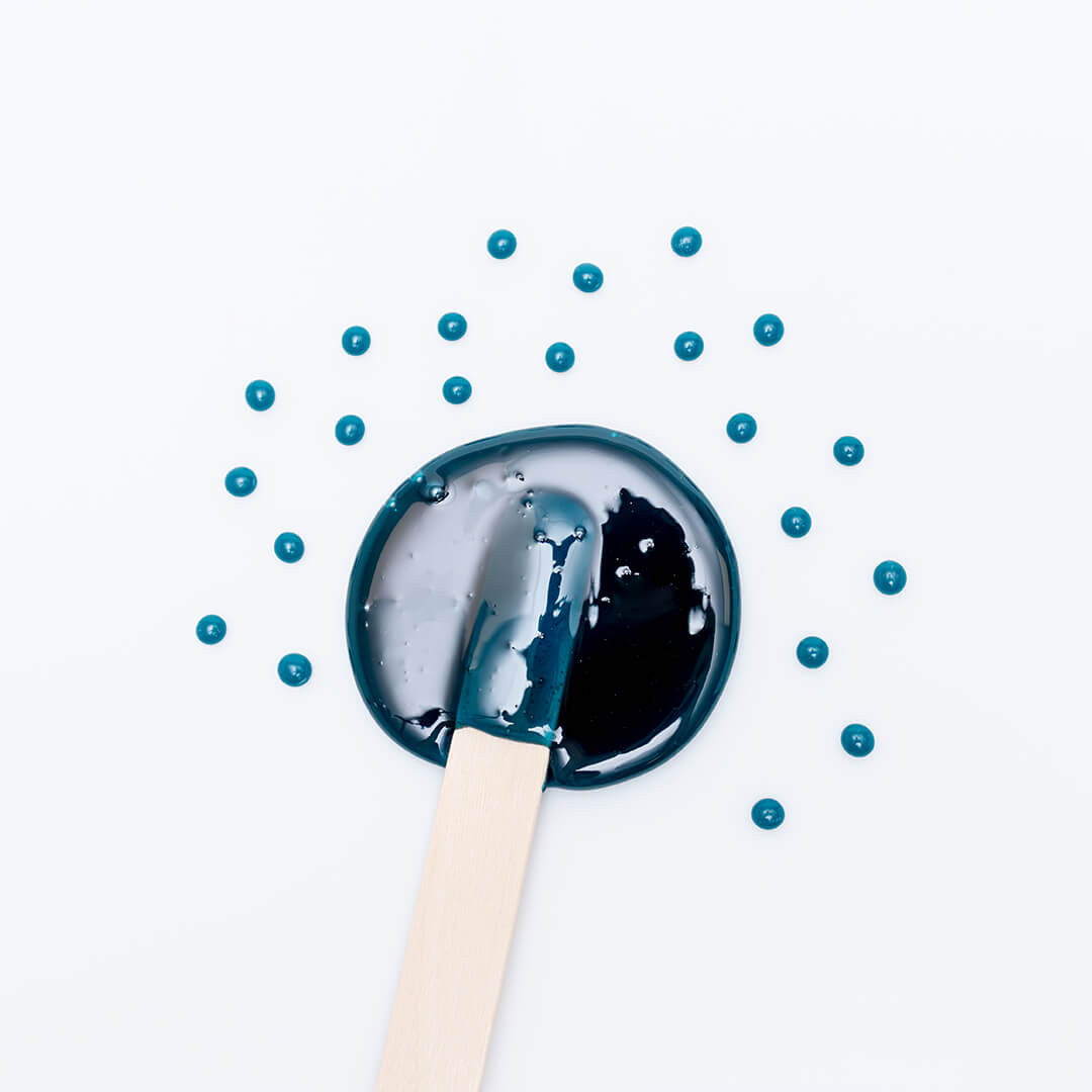 Contas de Cera Dura de Filme Azul - Mini Tubo 600g