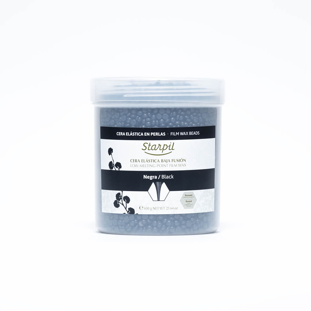 Black Film Hard Wax Beads - 600g Mini Tub