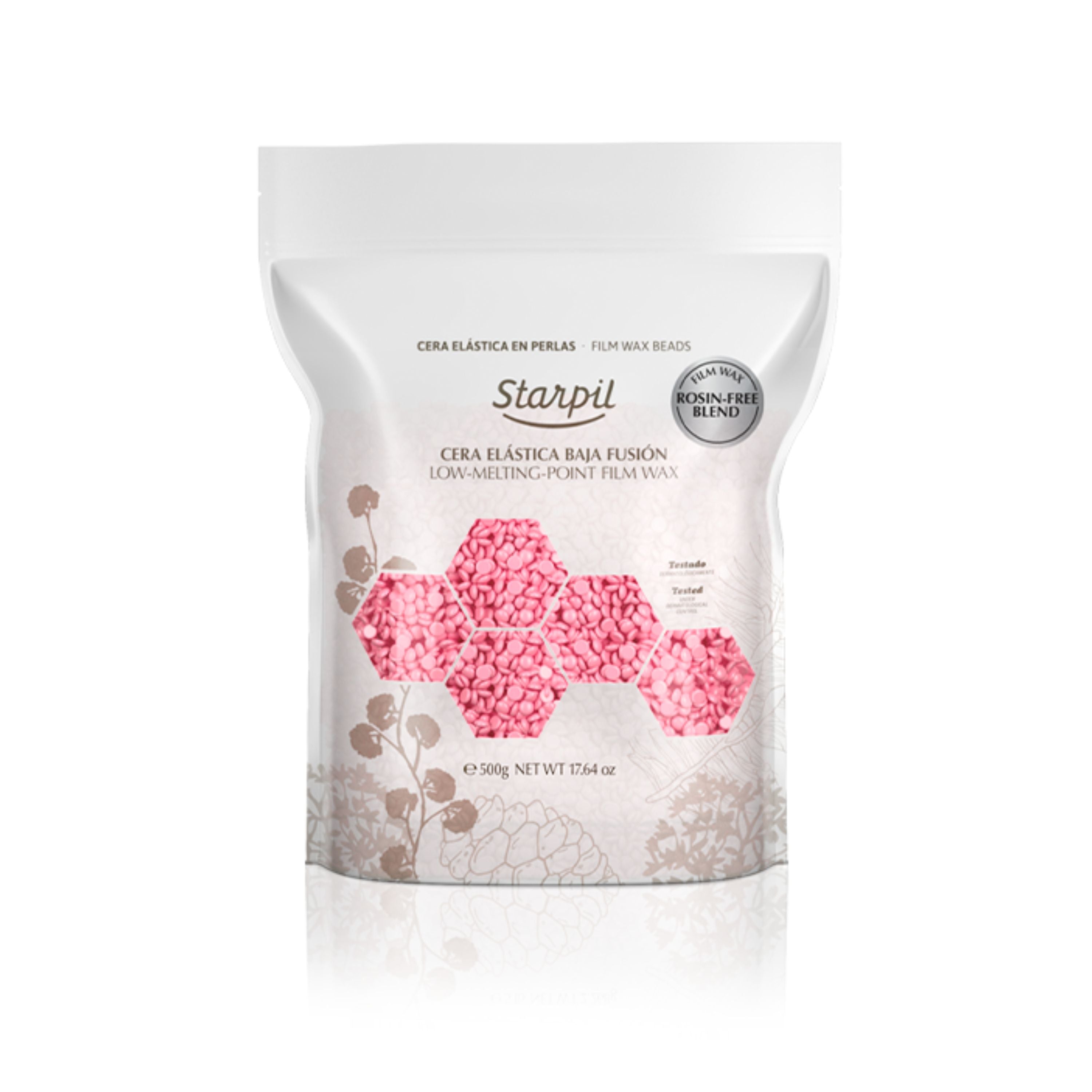 NEW Pink Film Hard Wax Beads - Rosin Free