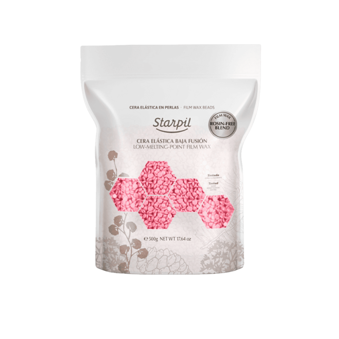 Hypoallergenic Pink Film Hard Wax Beads (1lb - 30lb)