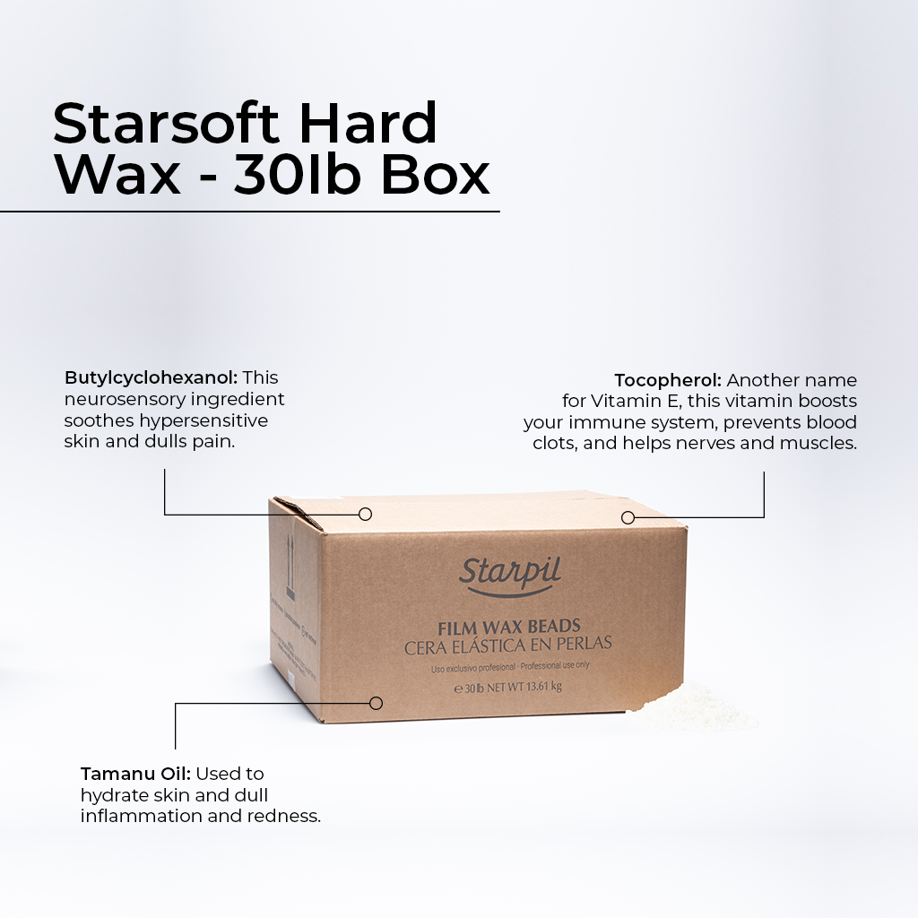 Estojo Starsoft 30Lb de contas de cera dura