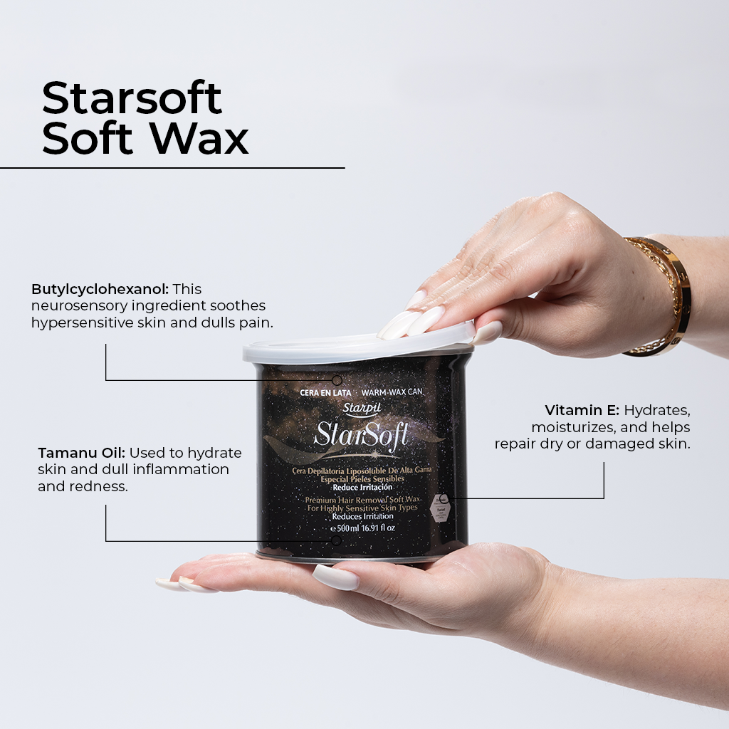 Starsoft Soft Wax for Sensitive Skin (500ml)