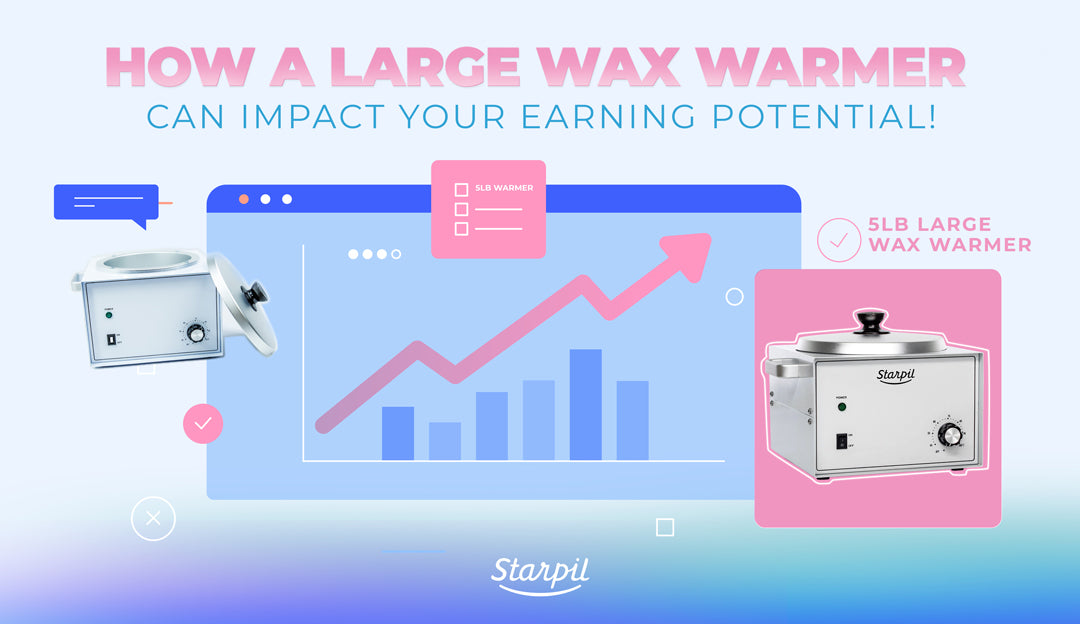 How a Large Wax Warmer can Impact Your Earning Potential