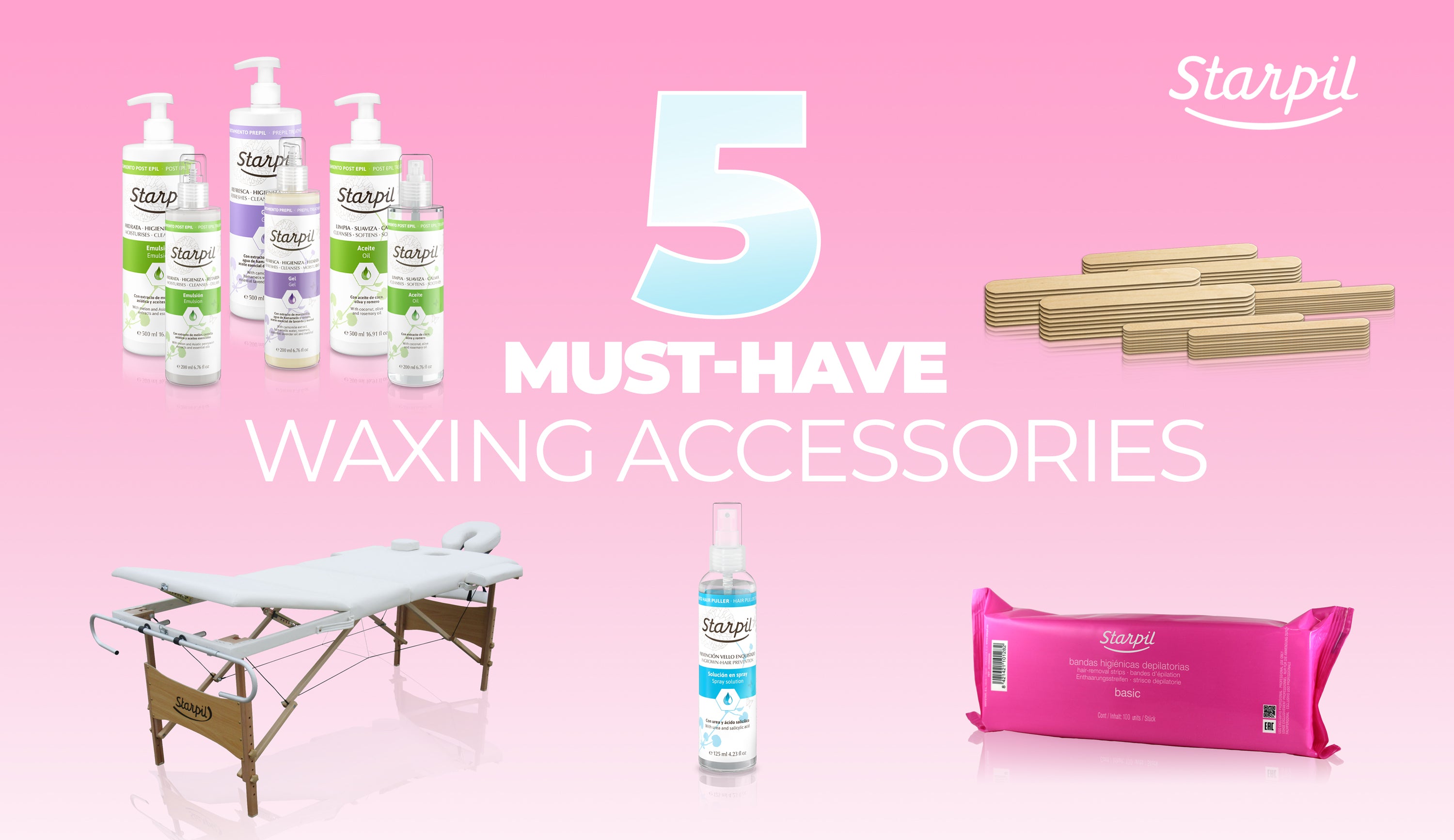 5 Professional Waxing Accessories from Starpil - Must-Have Products!