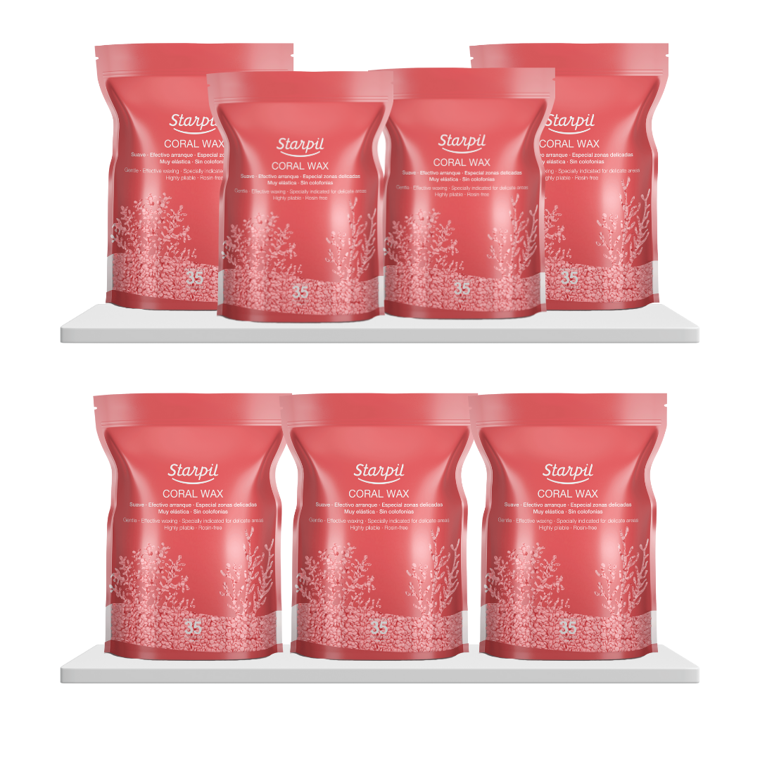 Coral Film Hard Wax Microbeads (1lbs-30lbs)