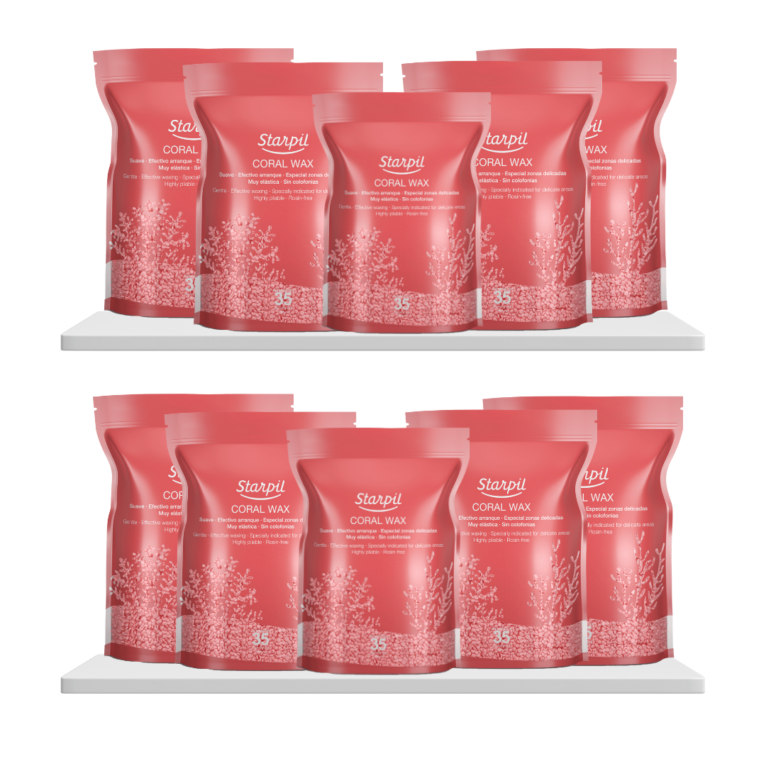 Microesferas de cera dura Coral Film - 2.2 lb