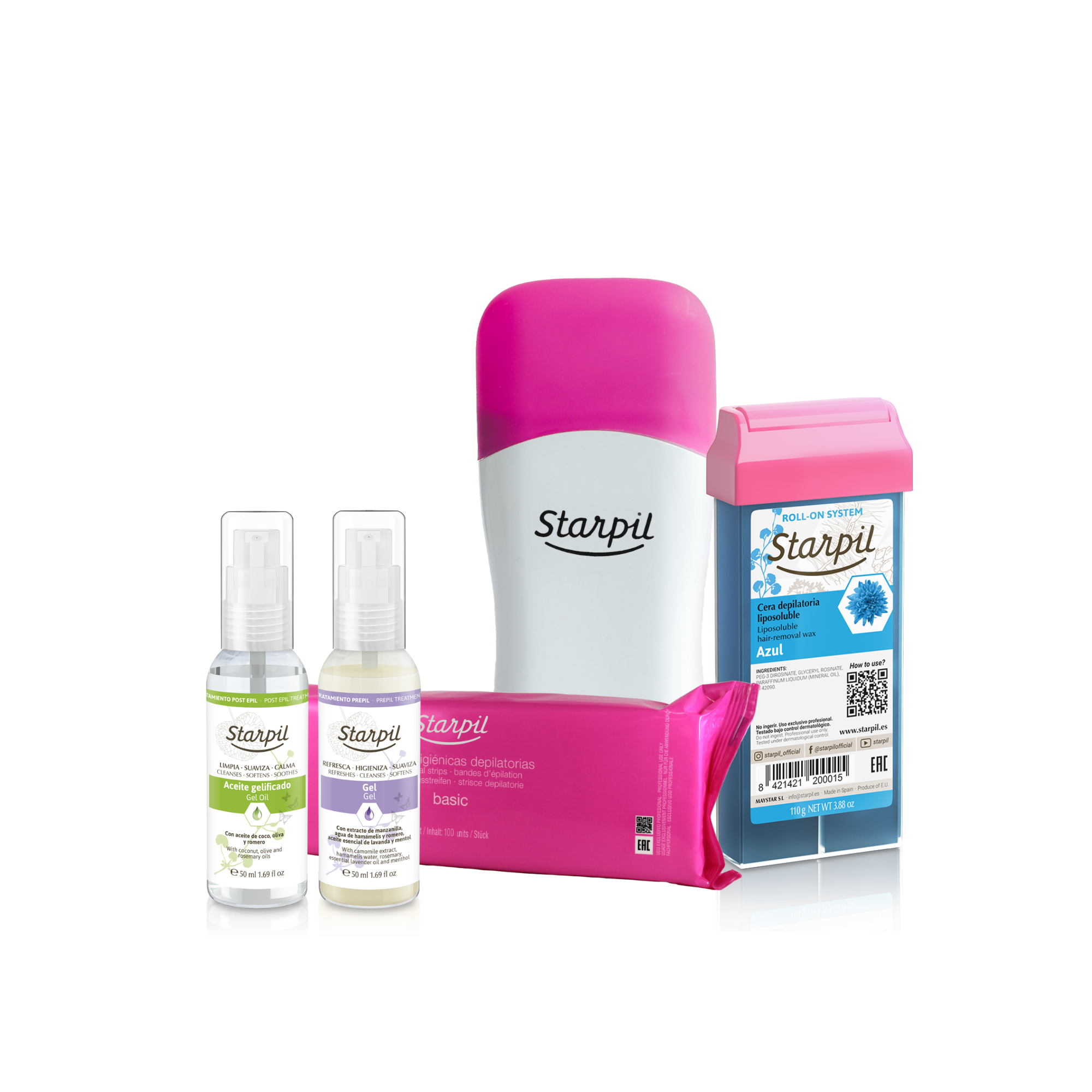 Roll-On Wax Starter Kit