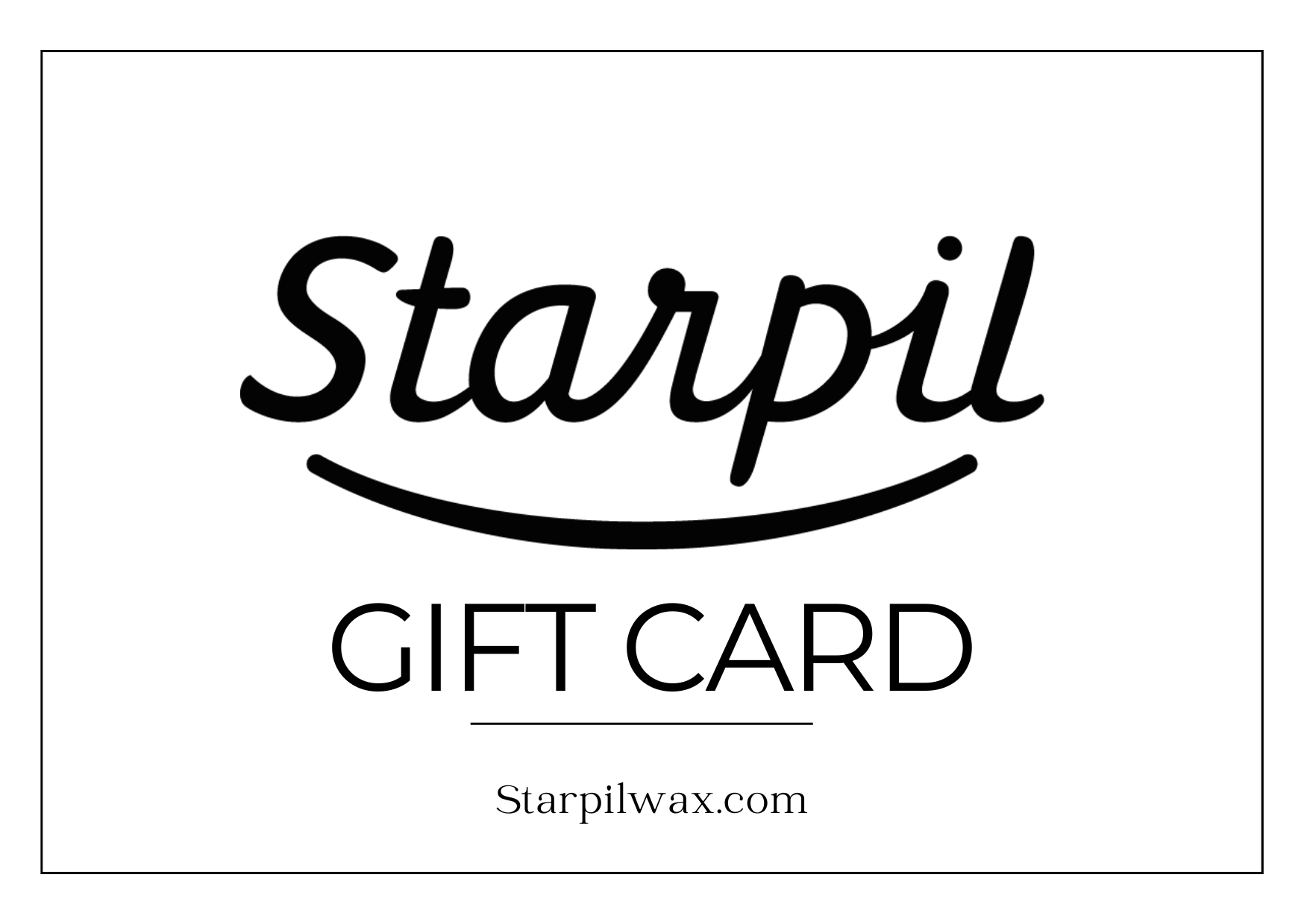Starpil Wax E-Gift Card