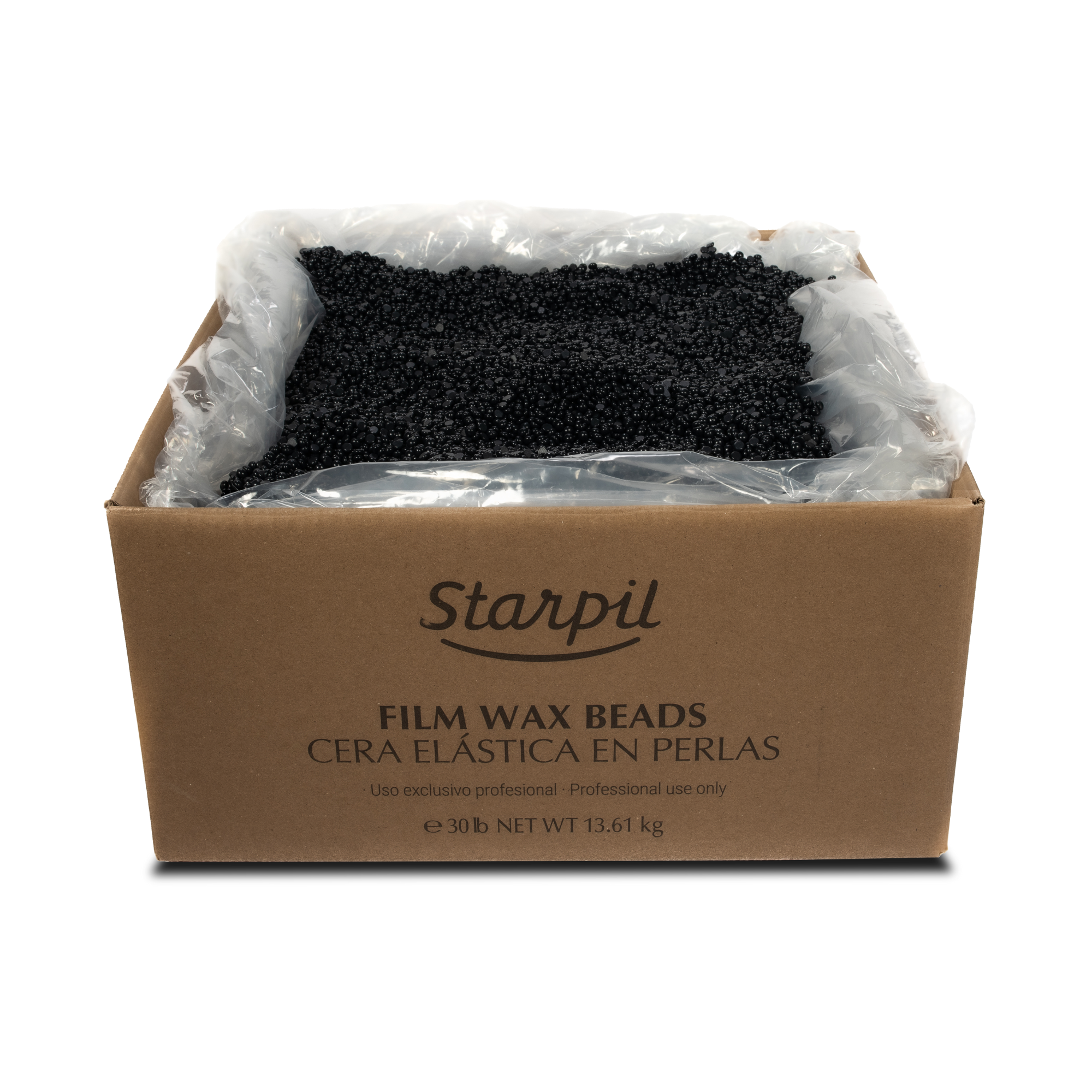 NEW Black Film Hard Wax Beads - Rosin Free - 30lb