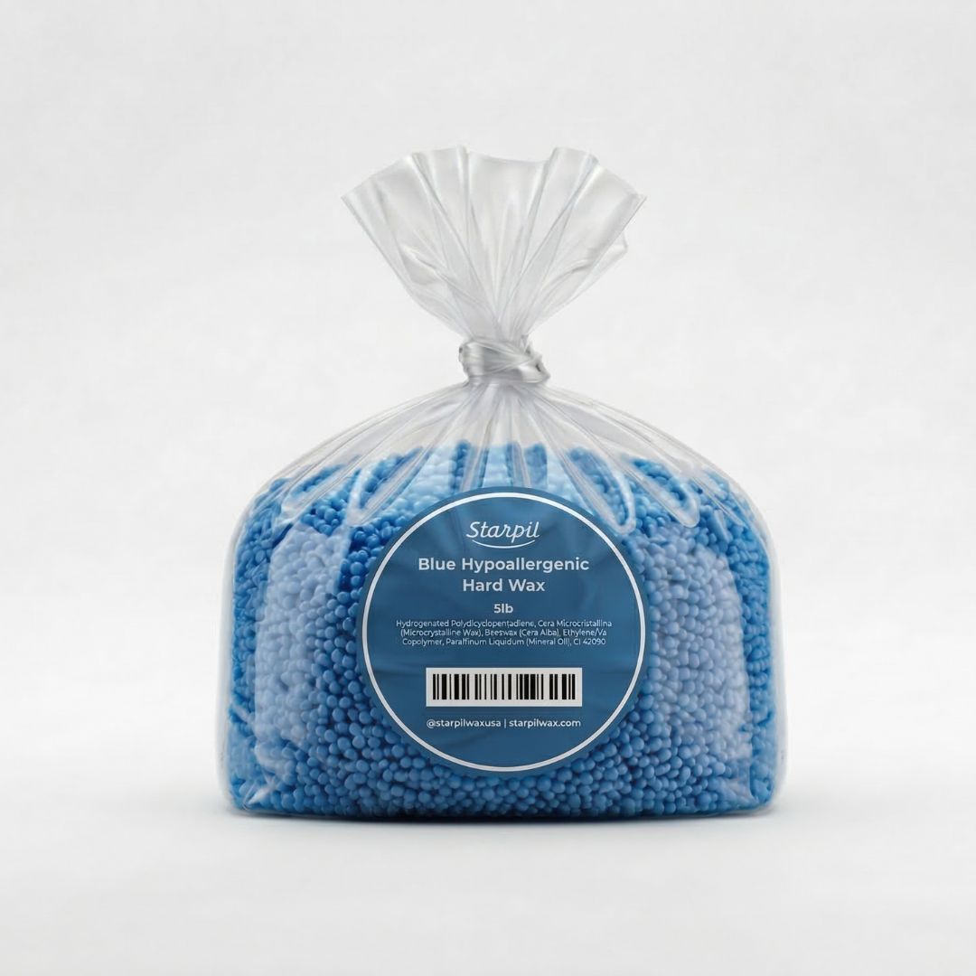 Hypoallergenic Blue Film Hard Wax Beads (1lb - 30lb)