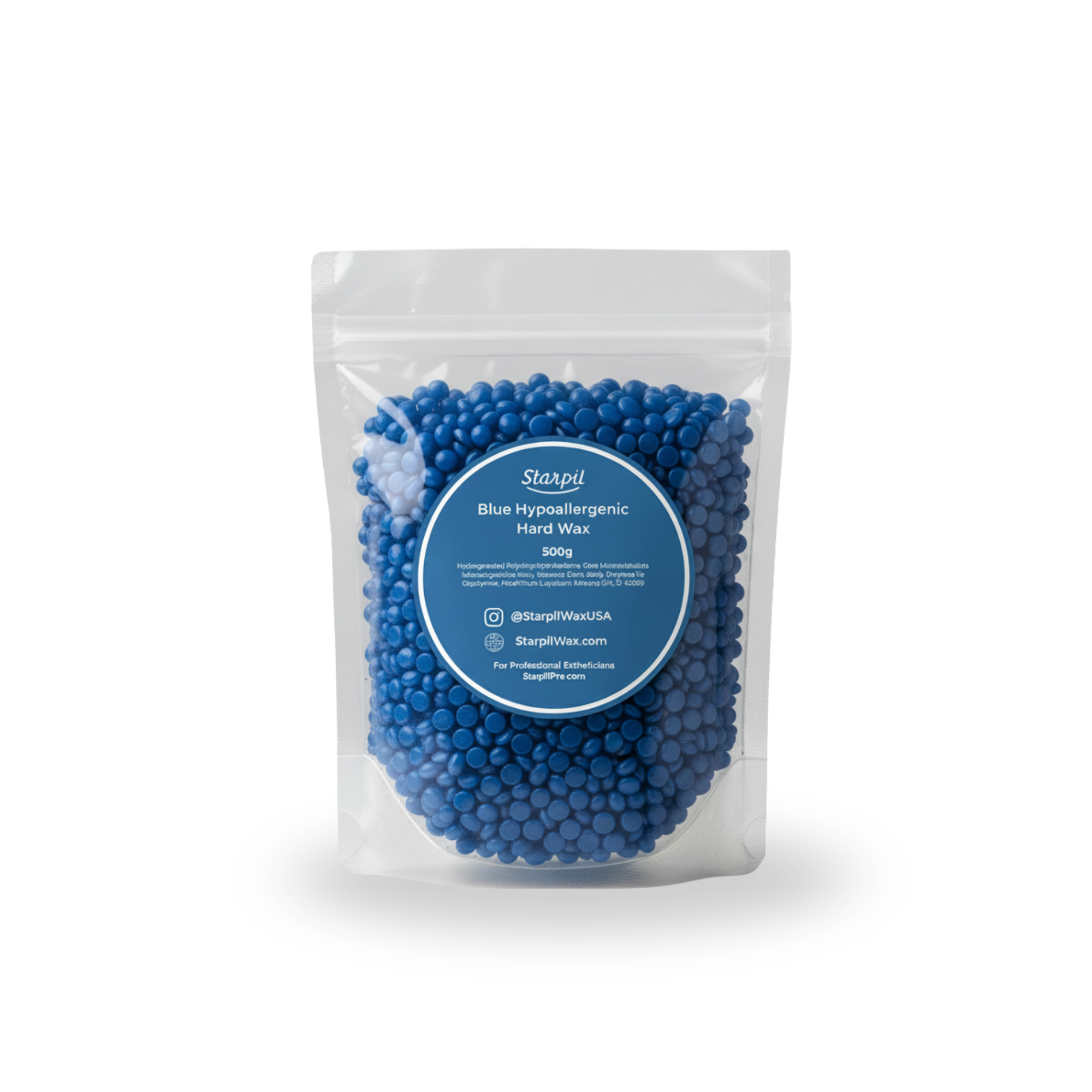 Hypoallergenic Blue Film Hard Wax Beads (1lb - 30lb)