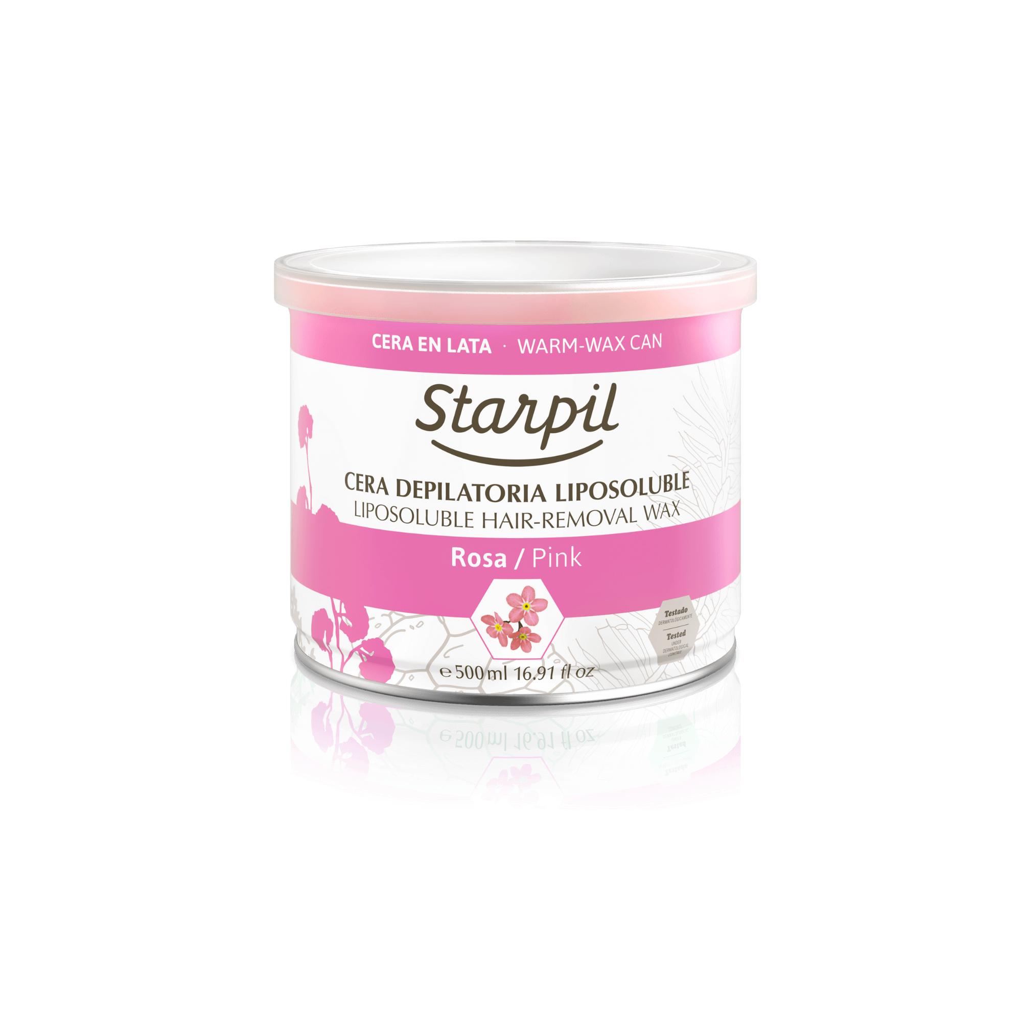 Creamy Pink Soft Strip Wax (500ml)