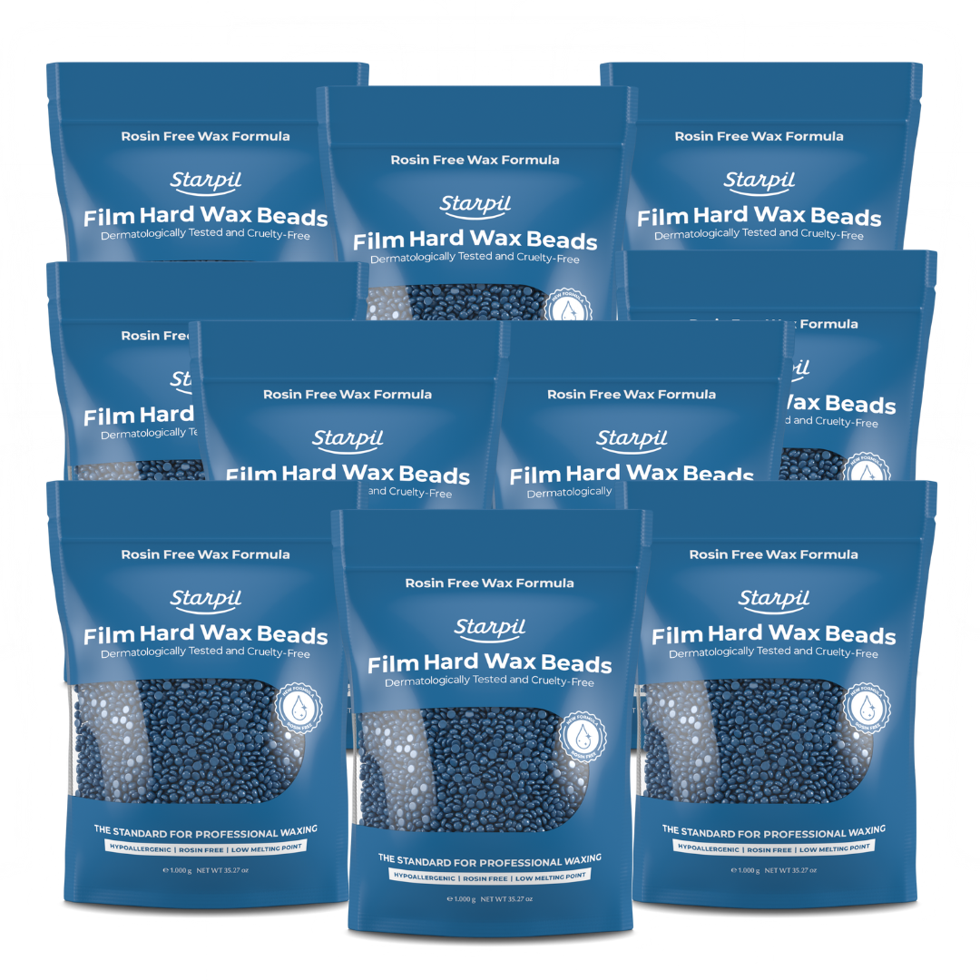 Hypoallergenic Blue Film Hard Wax Beads (1lb - 30lb)
