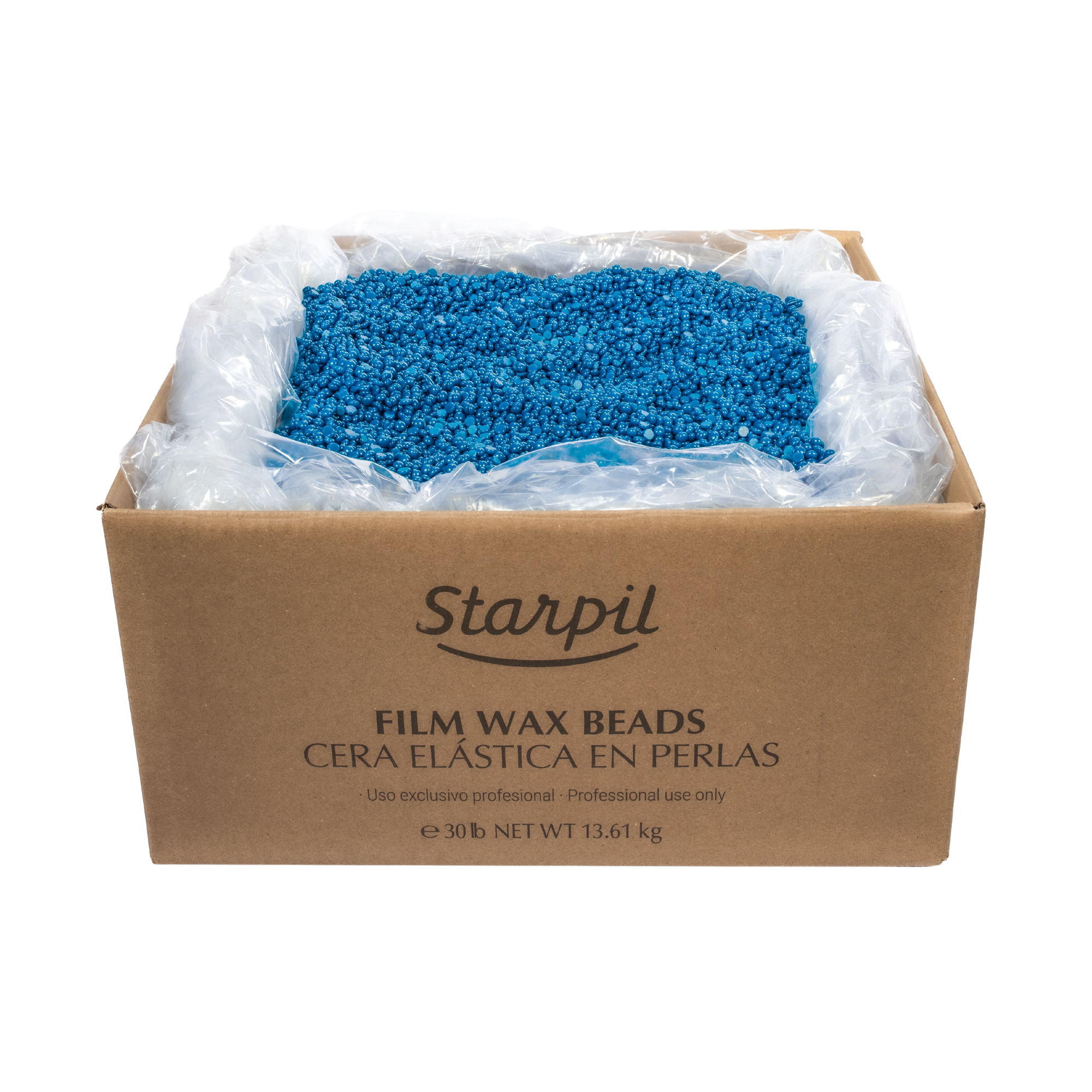 NEW Blue Film Hard Wax Beads - Rosin Free - 30lb