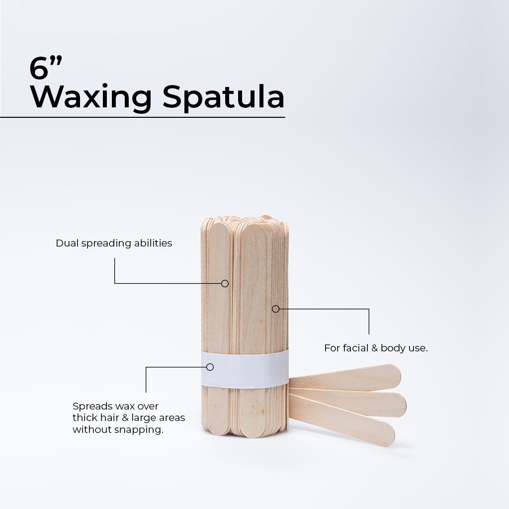 Non Stick Wax Spatulas Silicone Waxing Sticks Waxing Applicator Hair  Removal Large Wax Sticks Reusable Scraper Large Area Hard Wax Sticks for  Home