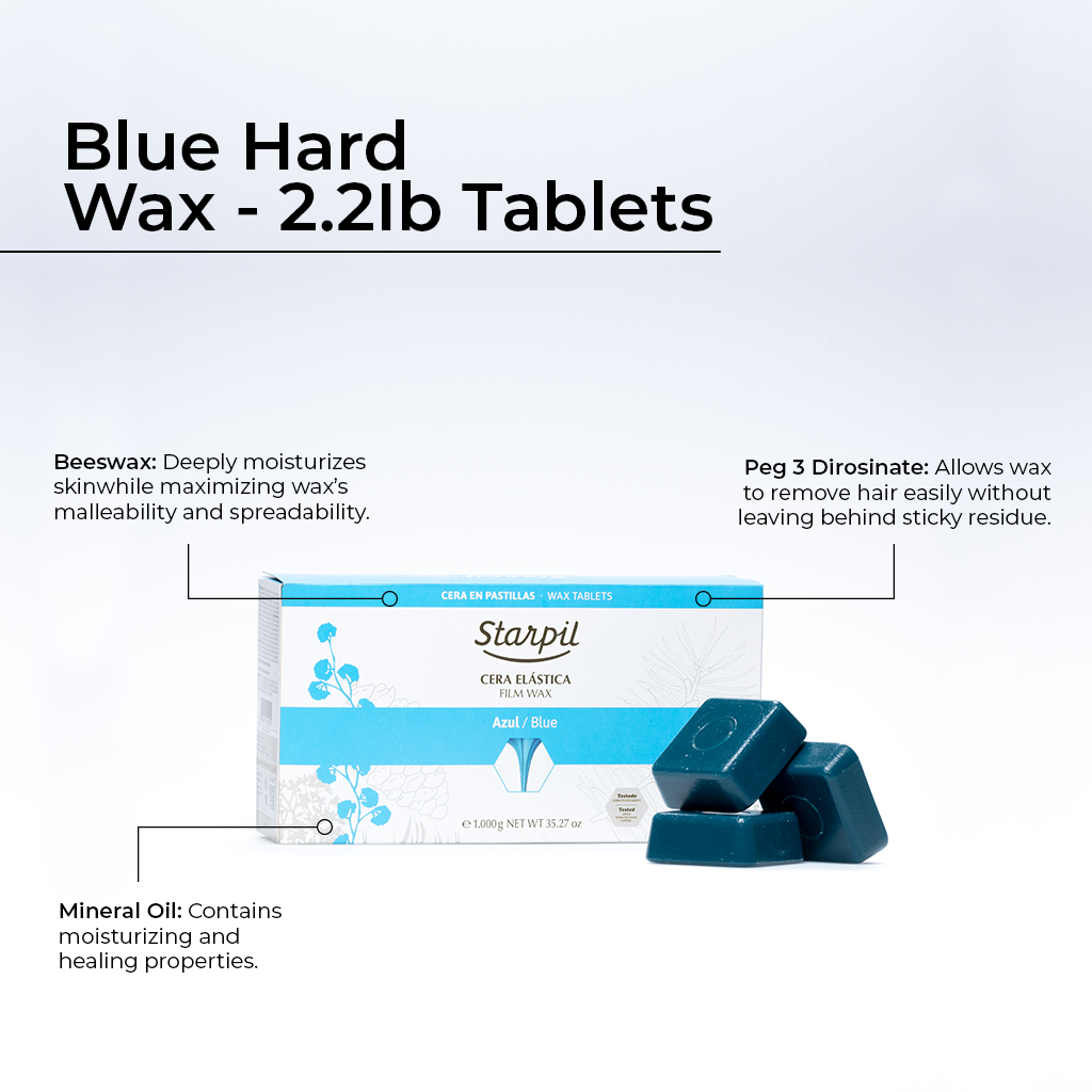 Blue Film Hard Wax Tablets
