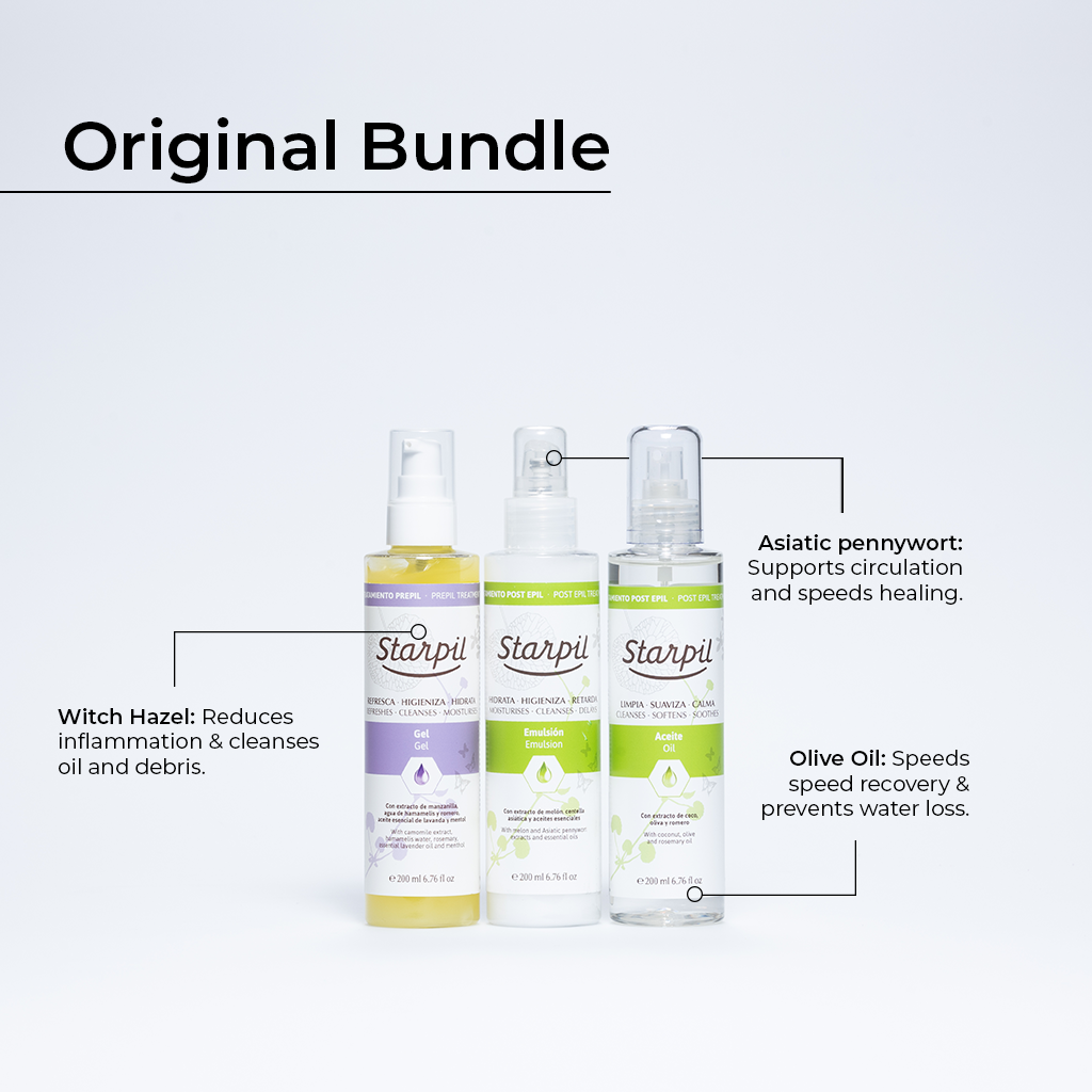 Pre & Post Wax Care Bundle