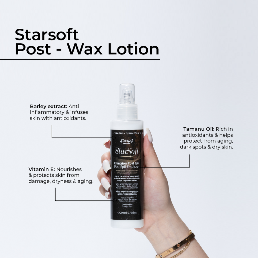 Pre and Post Waxing Care Waxing Lotions, Gels, and Creams Starpil Wax