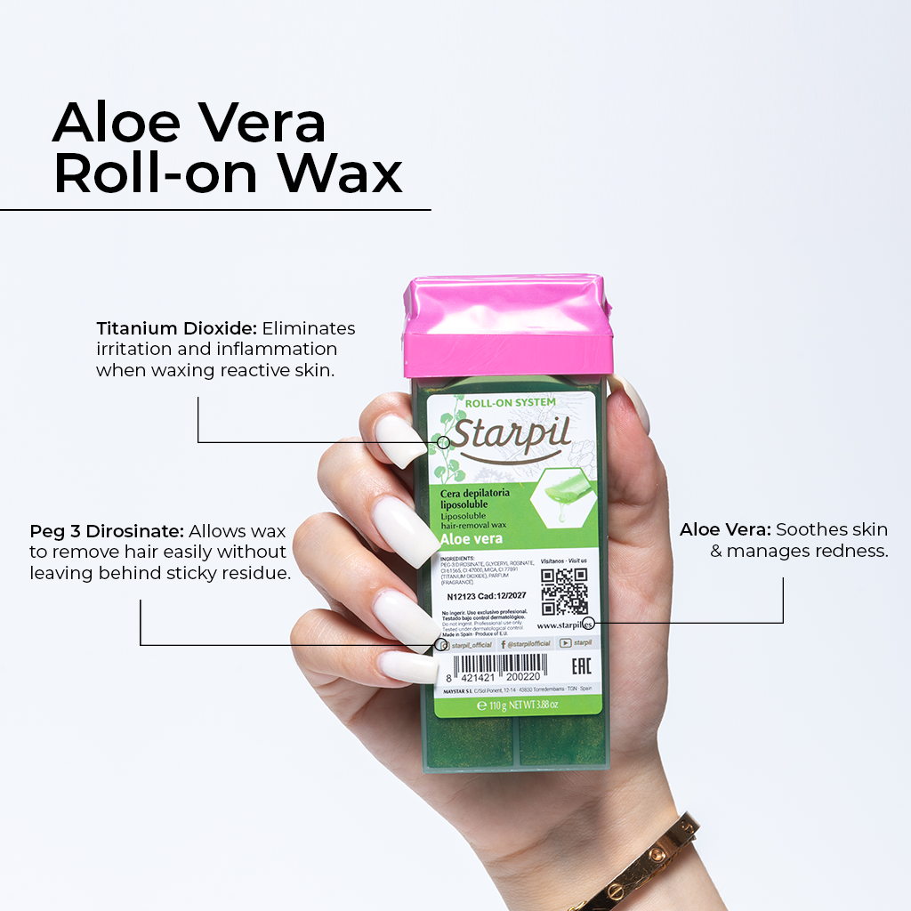 Cera de aloe vera en roll-on - Paquete de 20