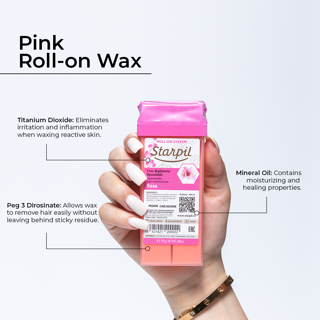 Pink Roll-On Wax