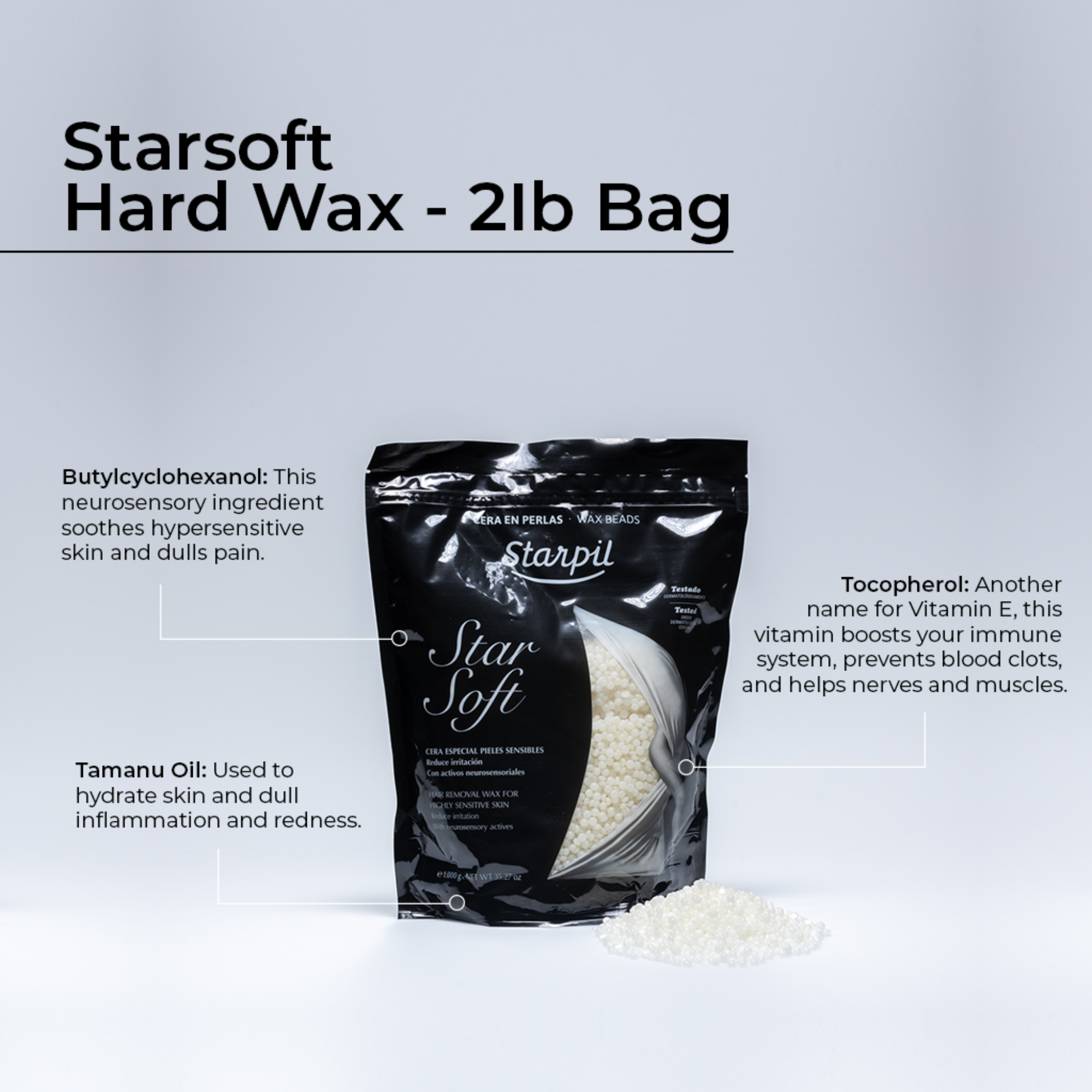 Starsoft Film Hard Wax Microbeads 2.2lb