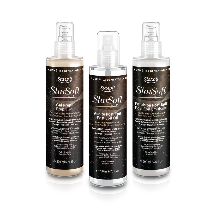 Pre and Post Waxing Care Waxing Lotions, Gels, and Creams Starpil Wax