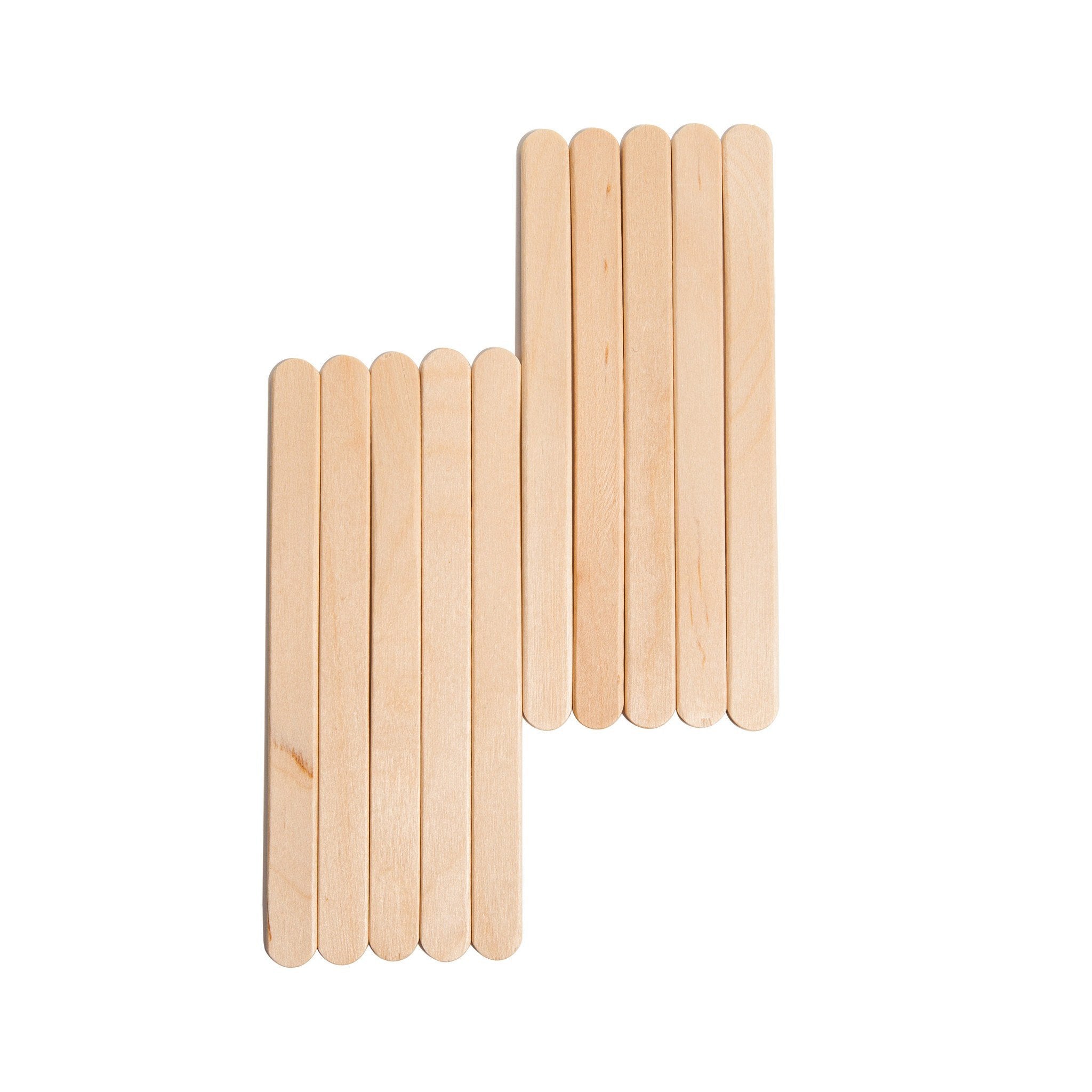 Wooden Waxing Sticks, Precision Hair Removal