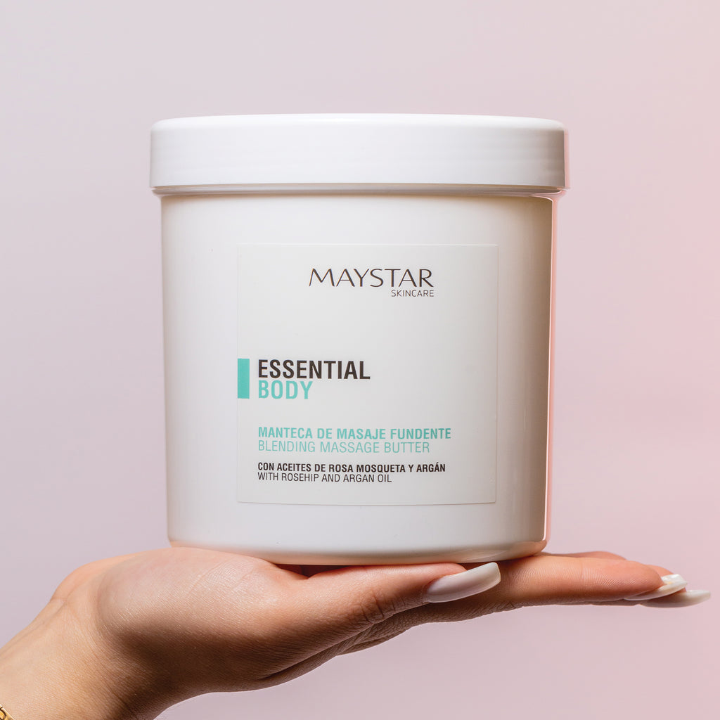 Misturando Manteiga de Massagem - Maystar Essential