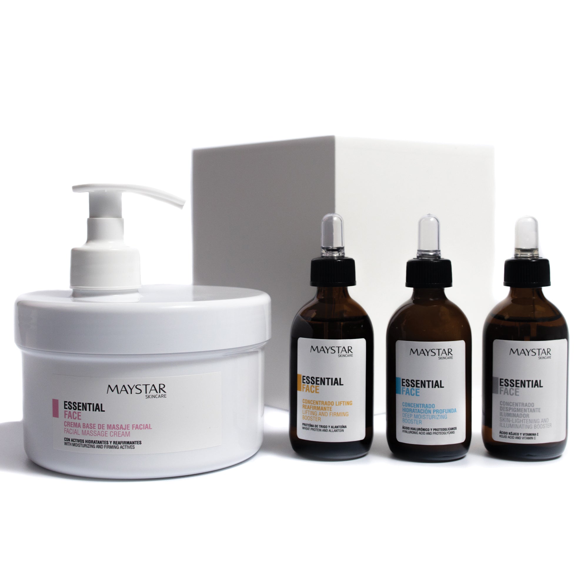 Tratamento Facial Profissional (Boosters+Cream) - Maystar Essential