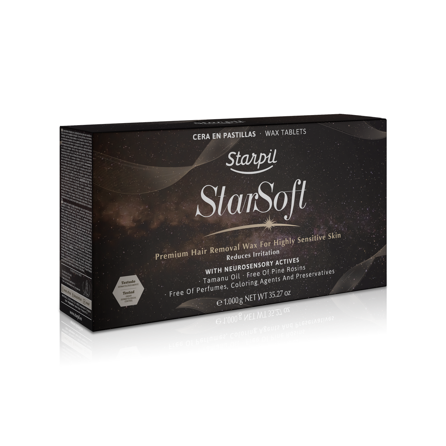 Starsoft Film Hard Wax Tablets 2.2lb Starpil Wax