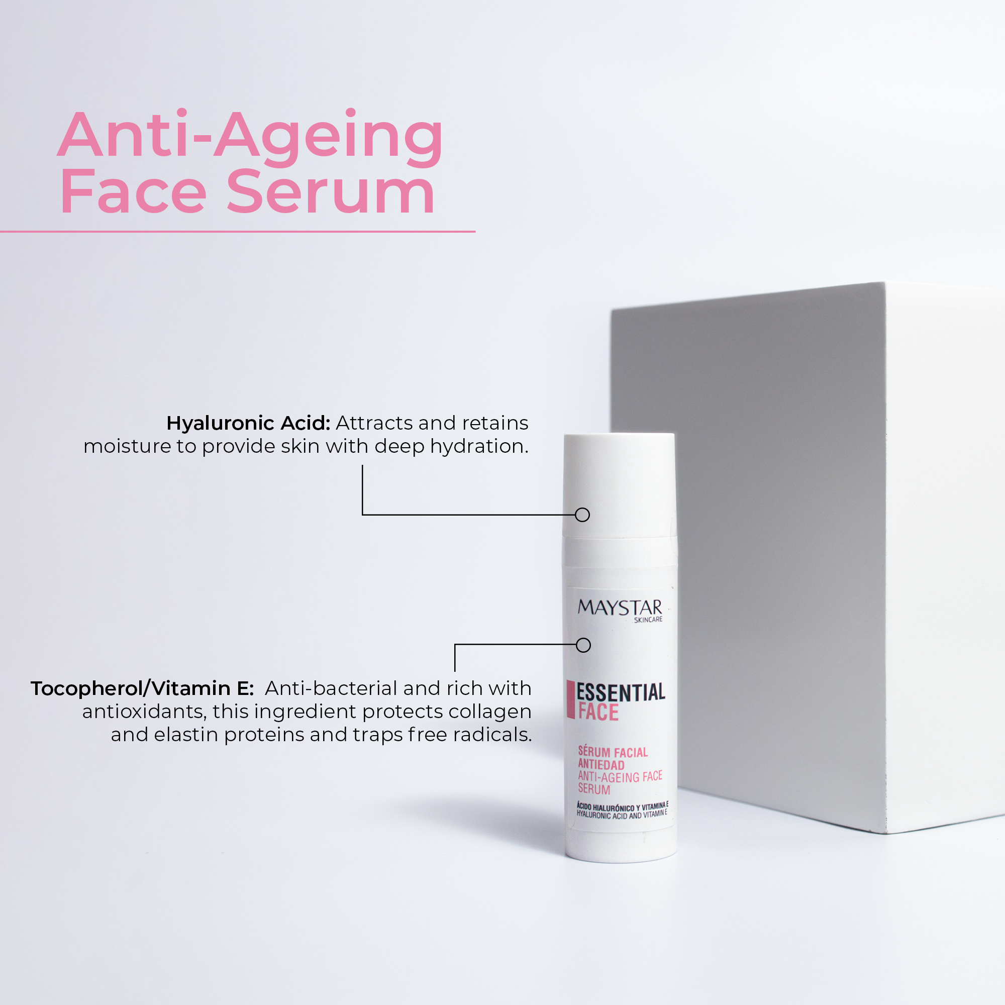 Serum Facial Antiedad - Maystar Essential