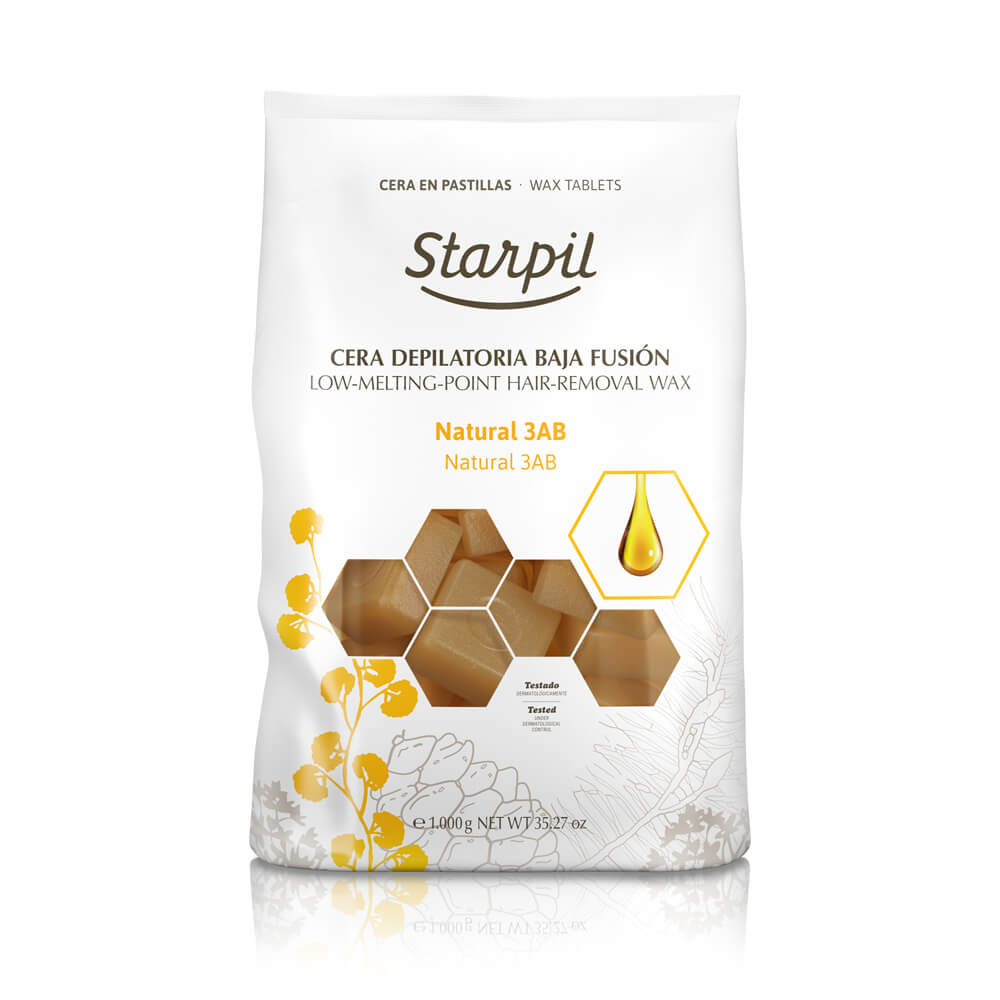 Tabletas de cera dura natural (mezcla original)