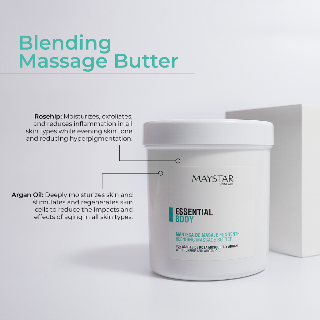 Misturando Manteiga de Massagem - Maystar Essential