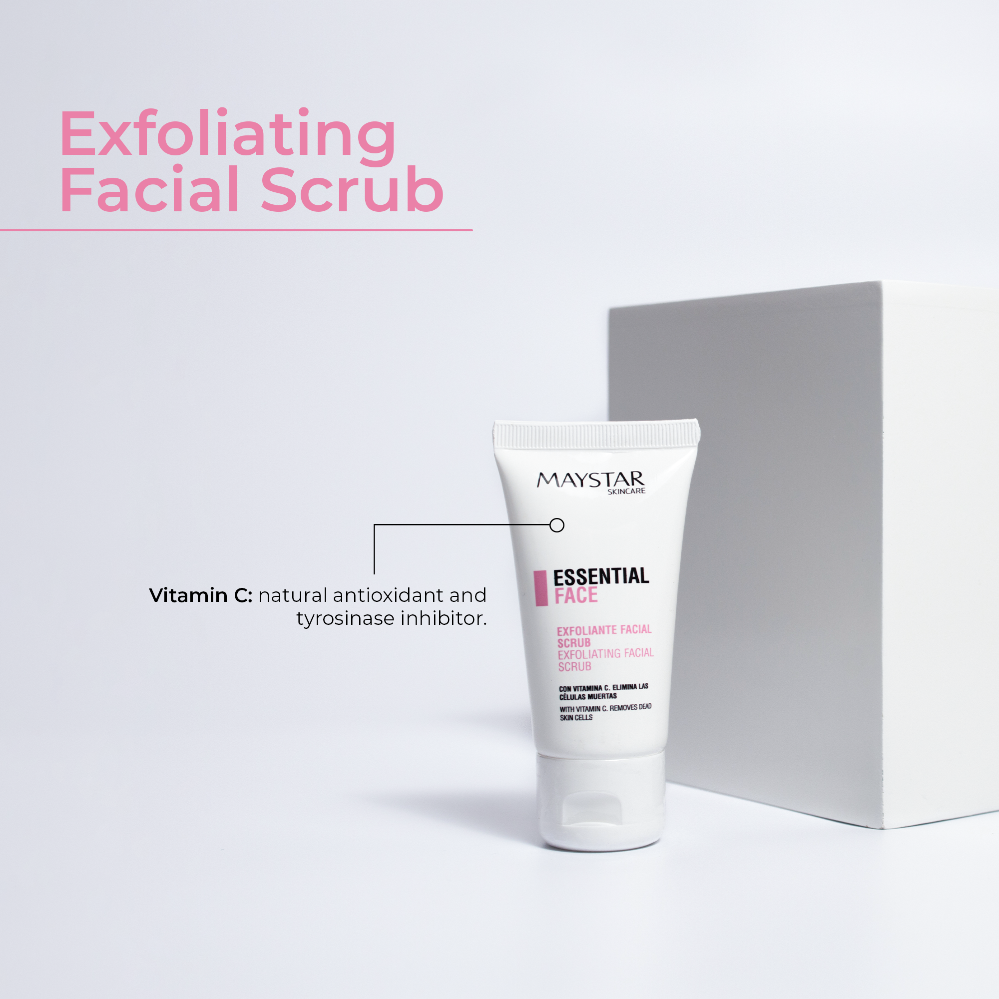Esfoliante Facial (50mL) - Maystar Essential
